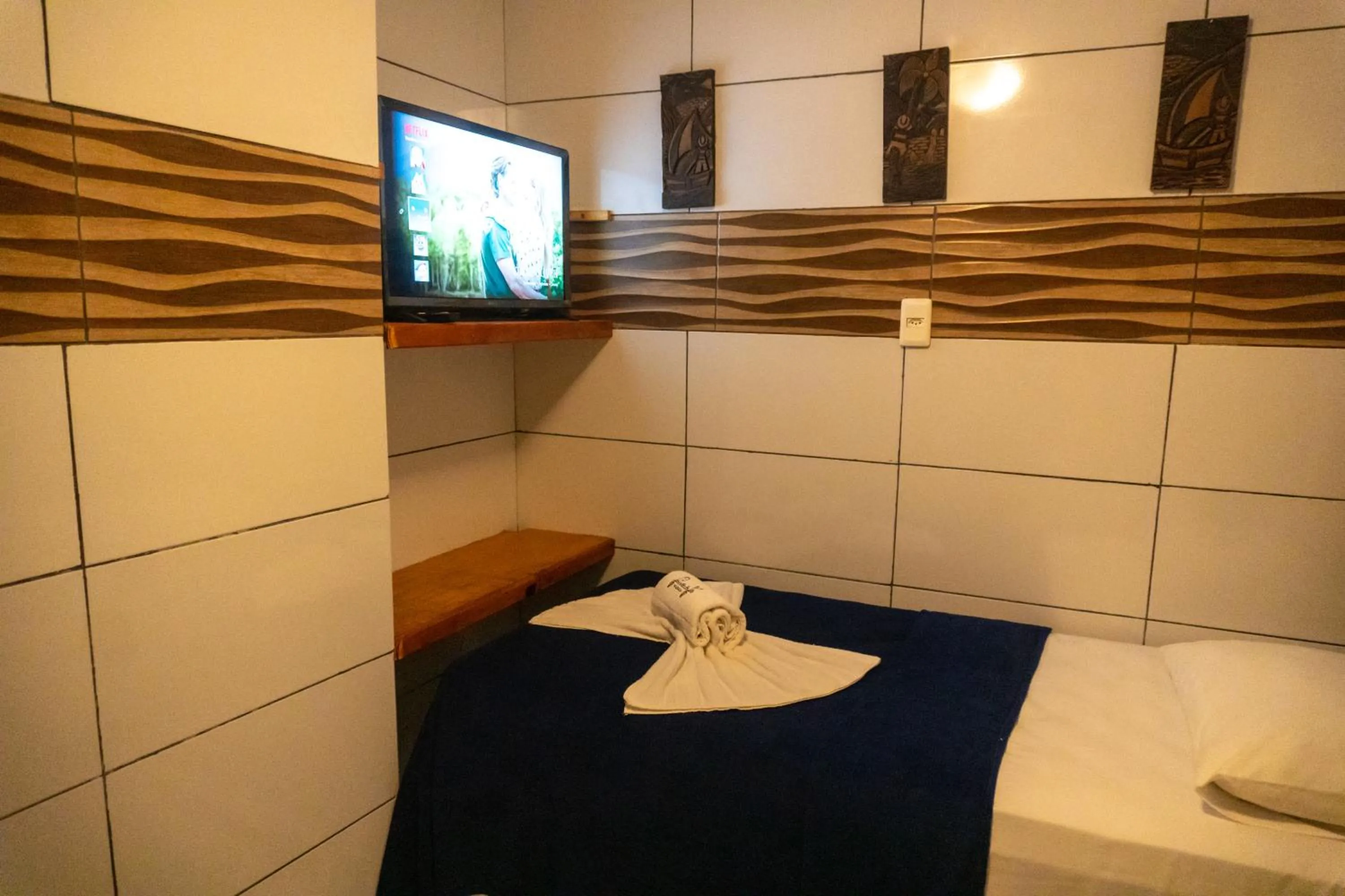 Bed in PV Pousada Passarela da Vila