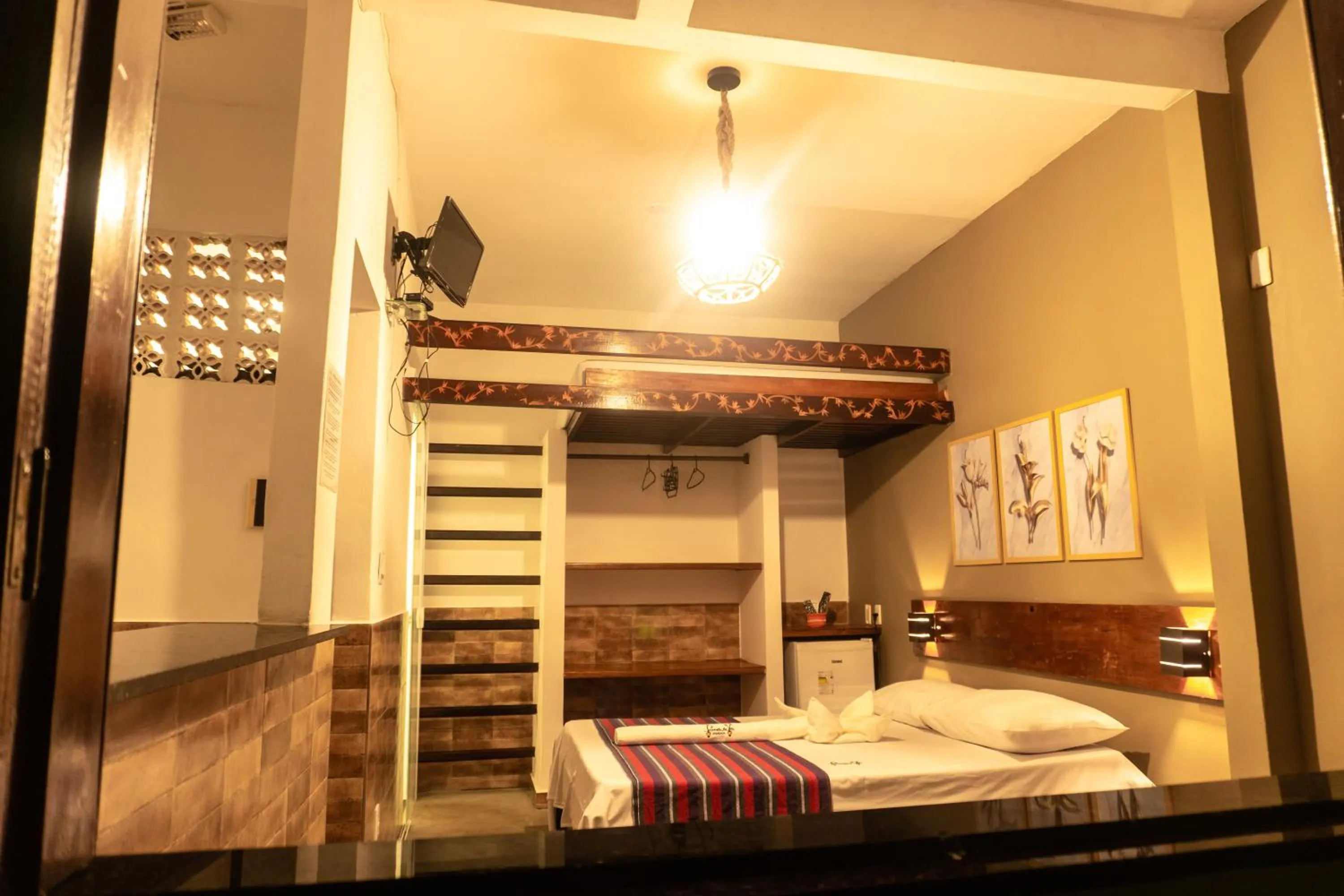 Photo of the whole room, Bed in PV Pousada Passarela da Vila