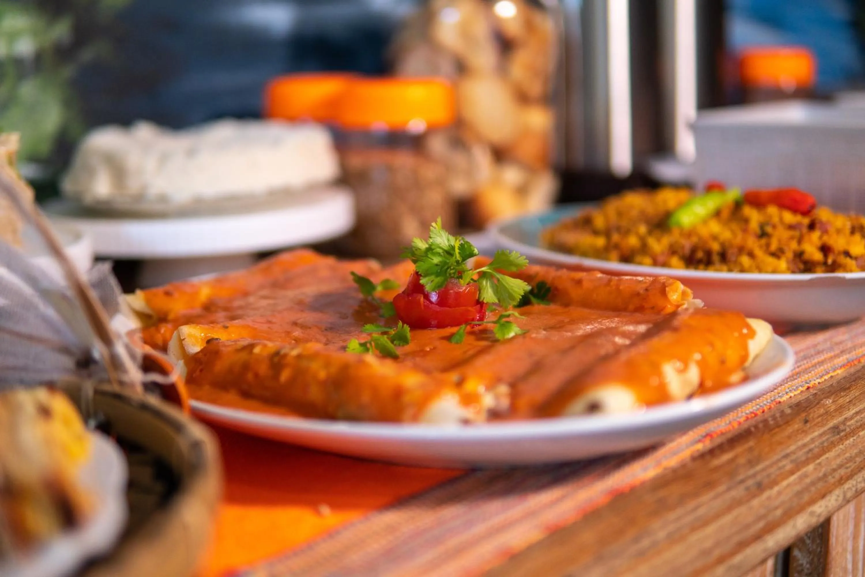 Buffet breakfast in PV Pousada Passarela da Vila