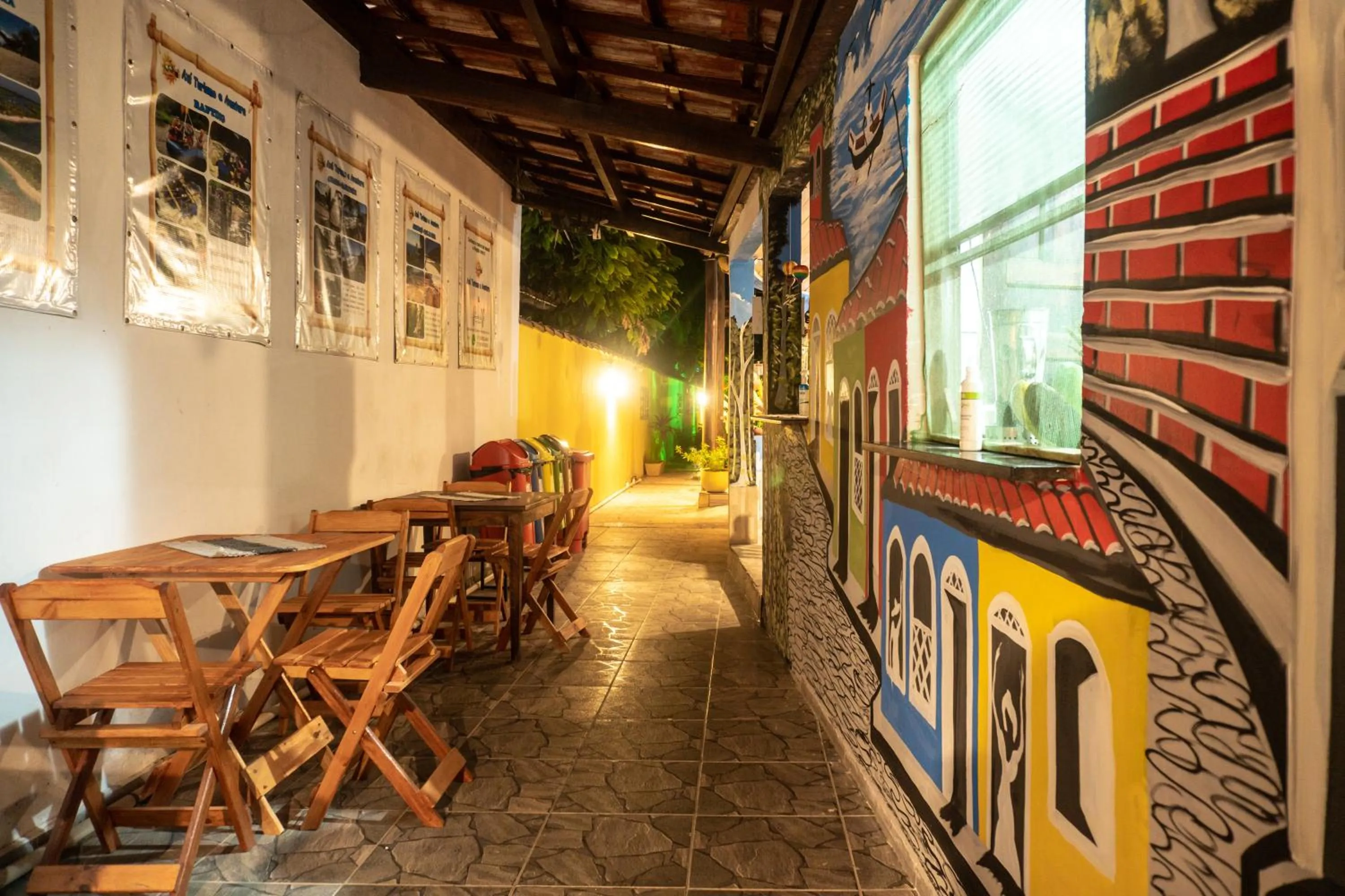 Patio in PV Pousada Passarela da Vila