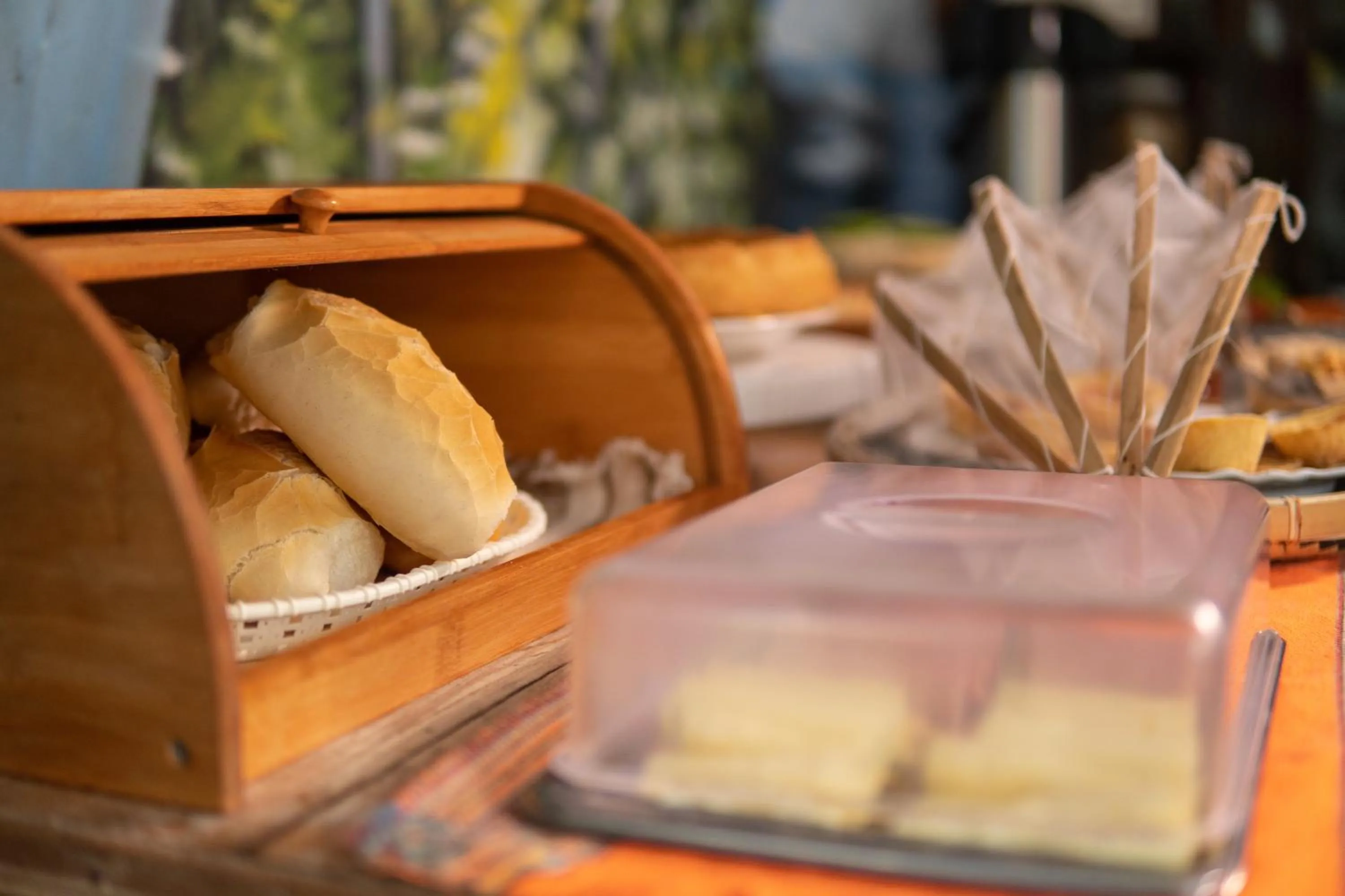 Buffet breakfast in PV Pousada Passarela da Vila