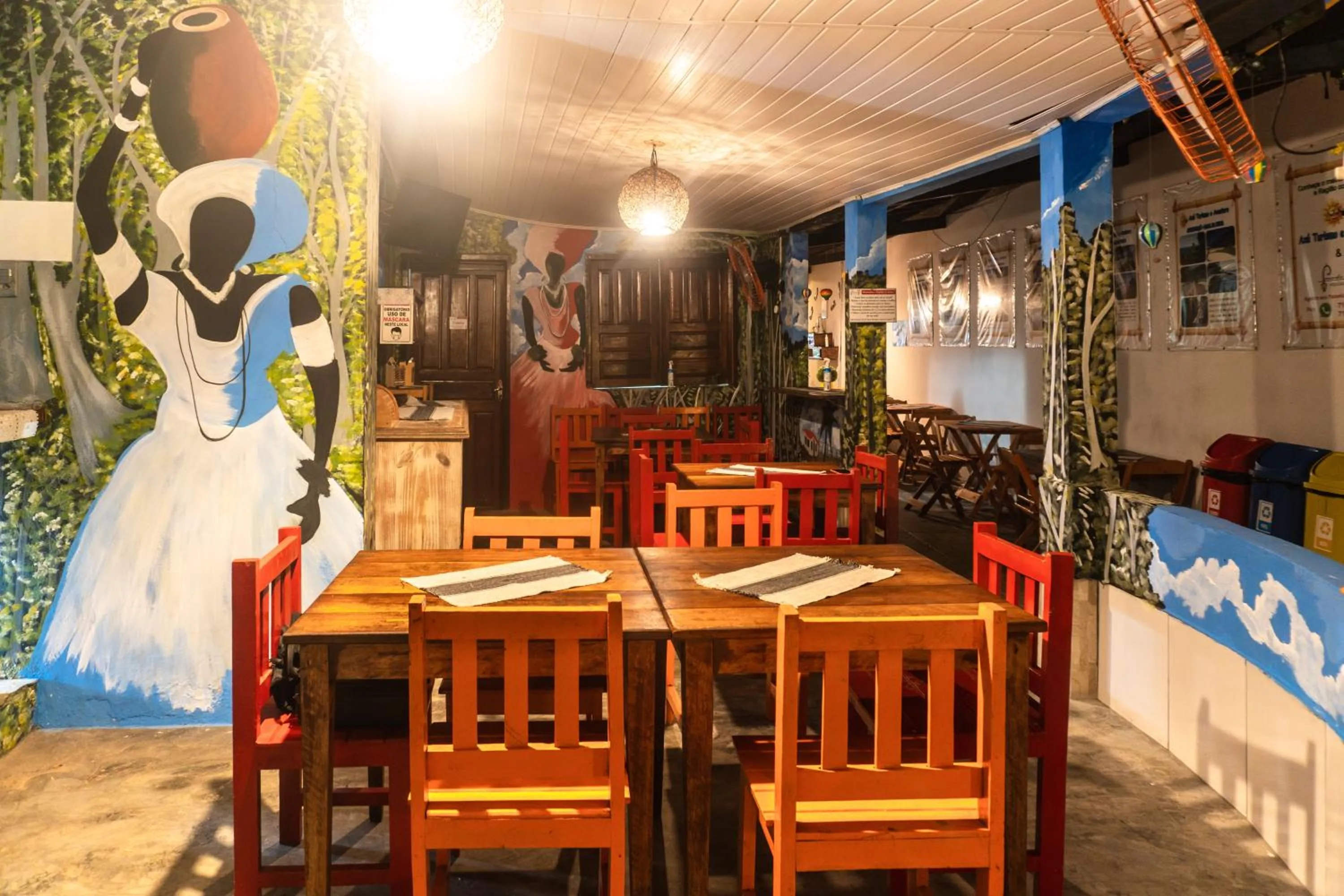 Dining area in PV Pousada Passarela da Vila