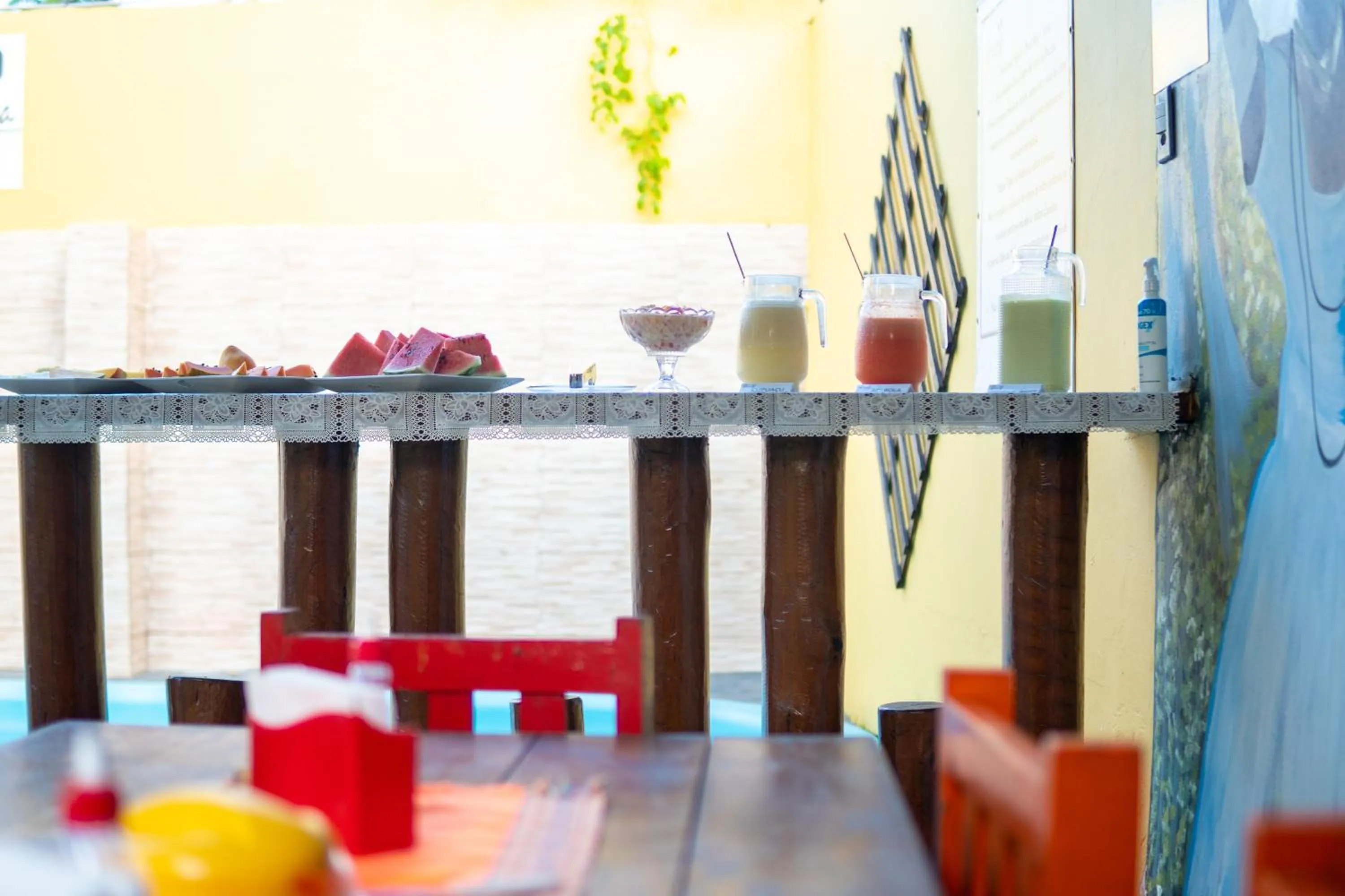 Buffet breakfast in PV Pousada Passarela da Vila