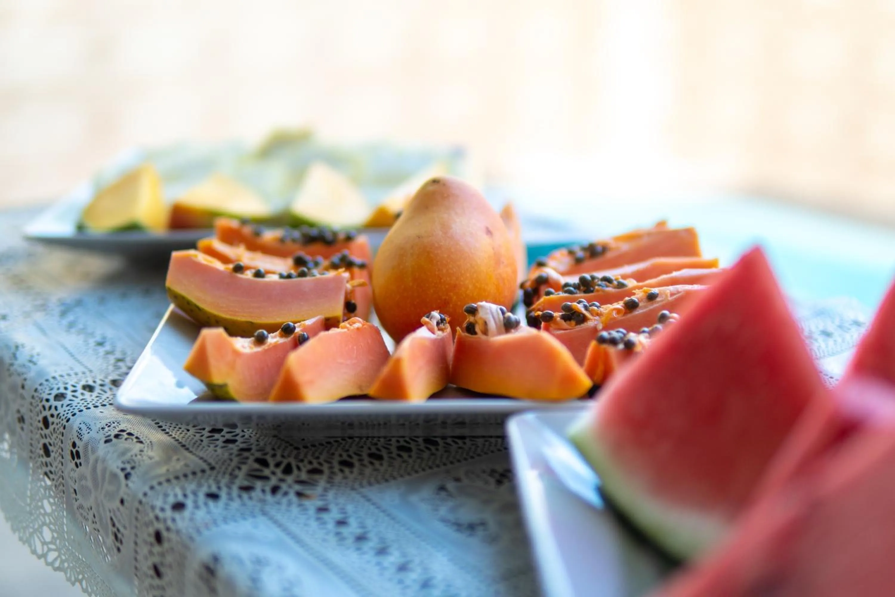 Buffet breakfast in PV Pousada Passarela da Vila