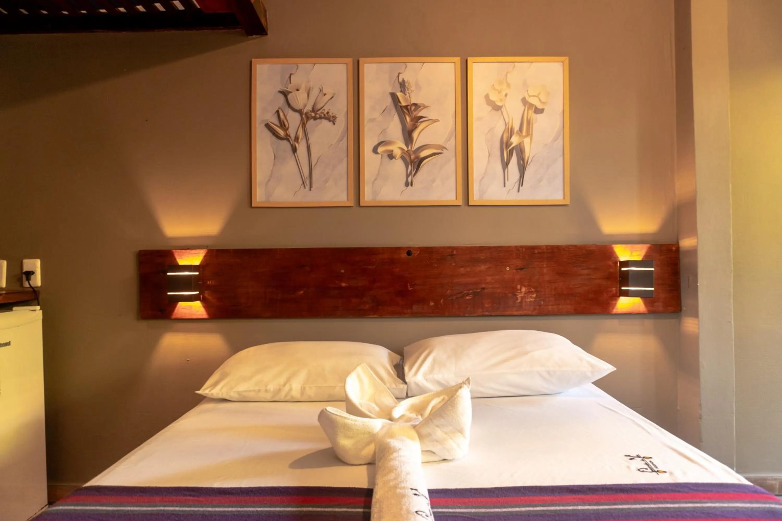 Bed in PV Pousada Passarela da Vila