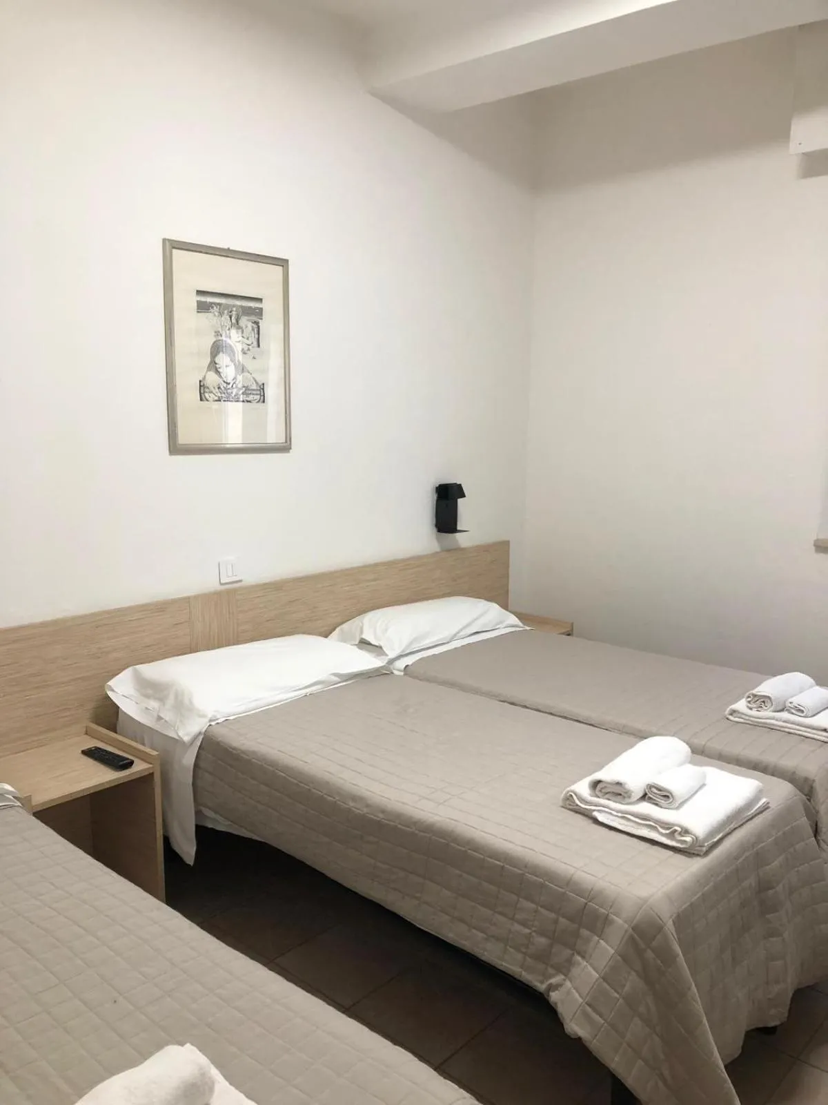 Bed in Hotel Continental