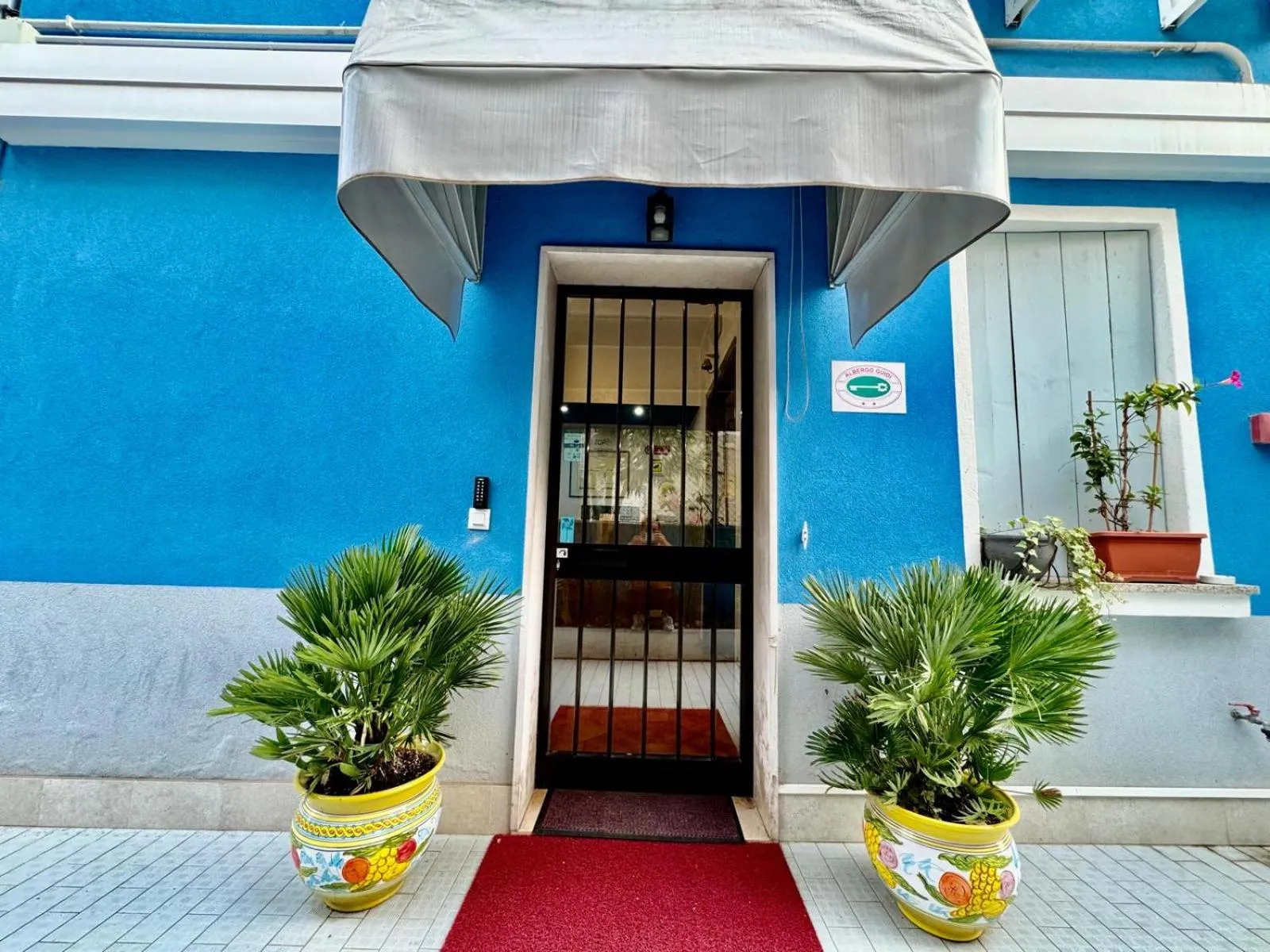 Facade/entrance in Hotel Guidi