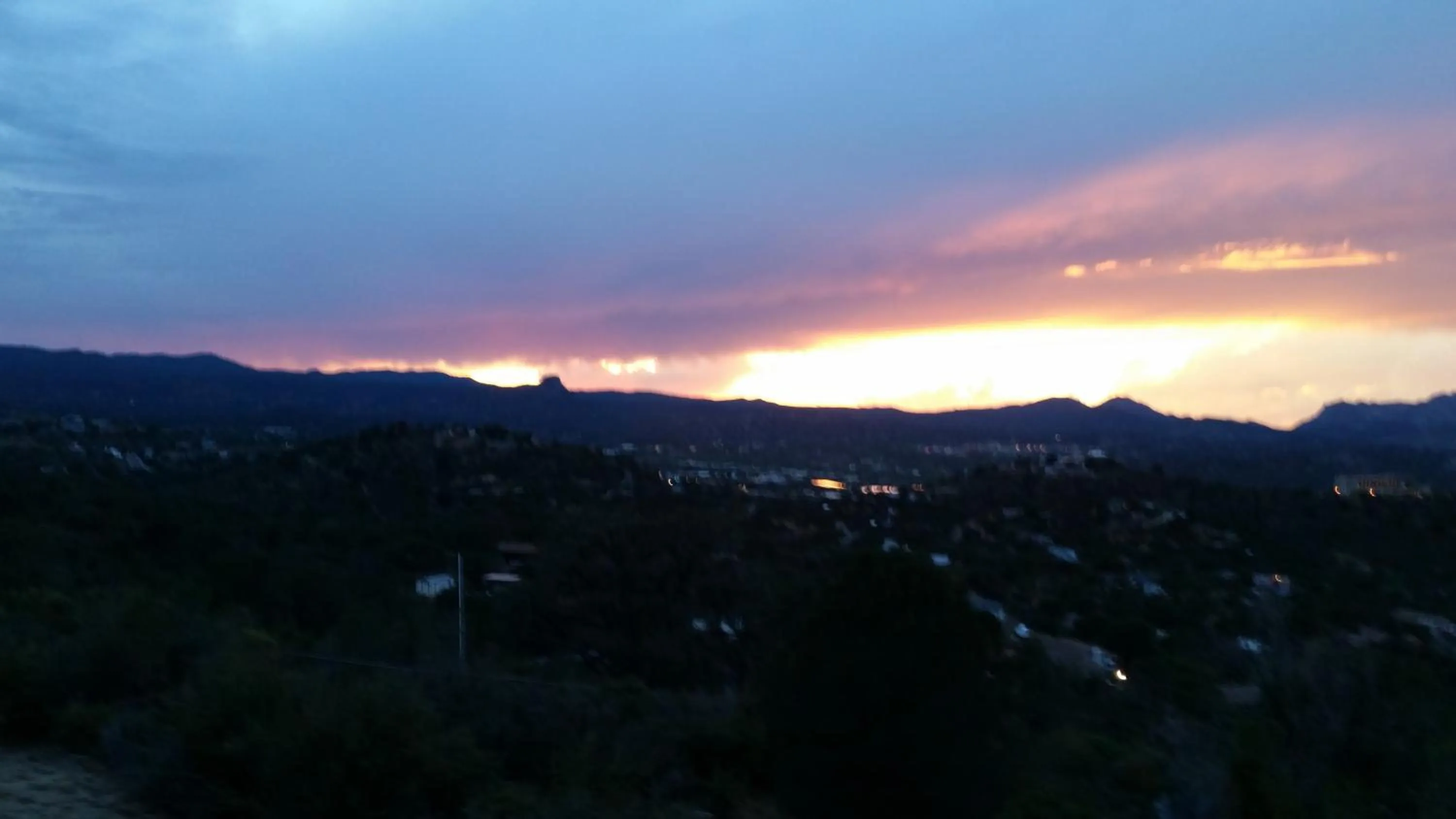 Sunset in Chisolm Trail Villa