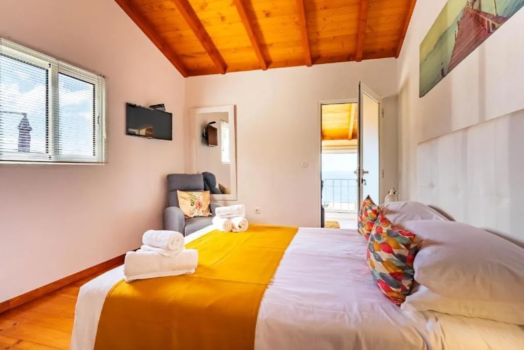 Bed in Casa do Manuel Maria