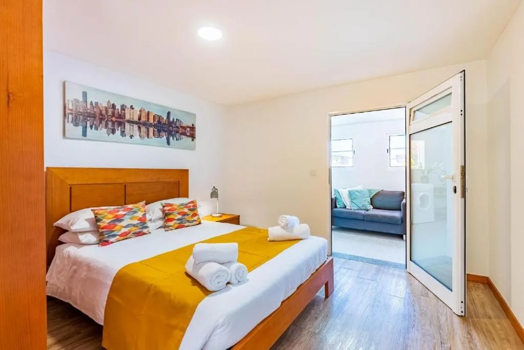 Bed in Casa do Manuel Maria