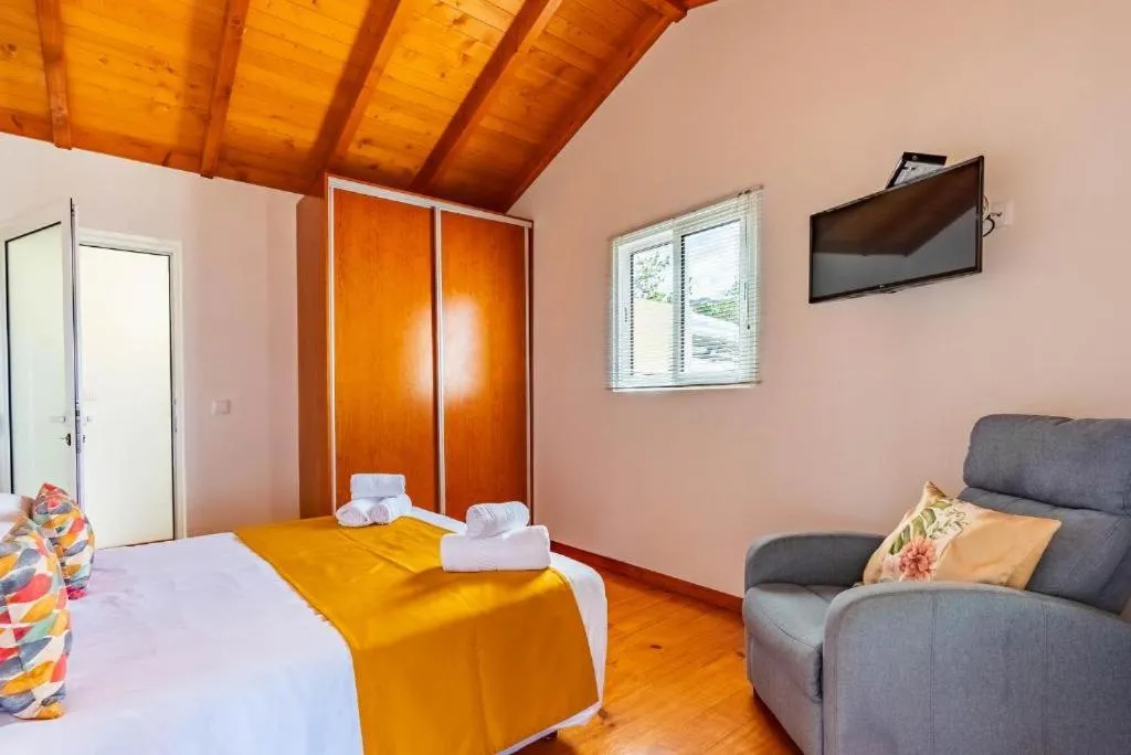 Bed in Casa do Manuel Maria