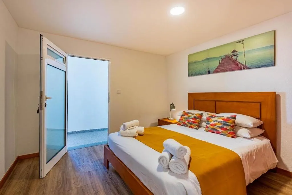 Bed in Casa do Manuel Maria