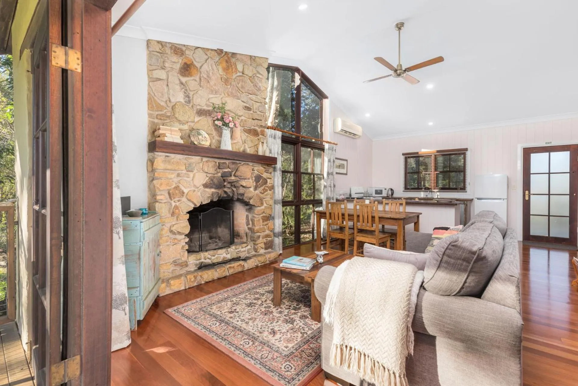 Living room in Friday Creek Retreat