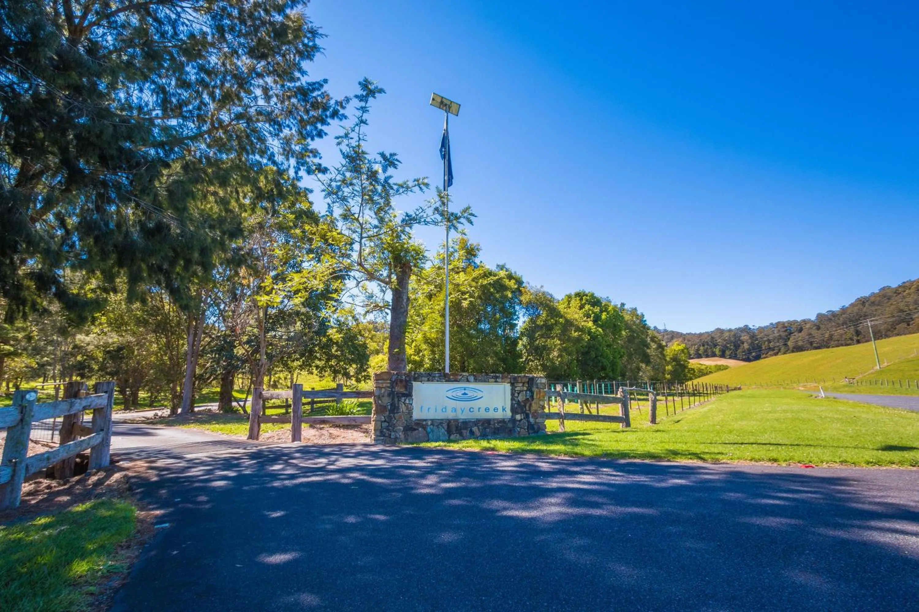 Garden in Friday Creek Retreat