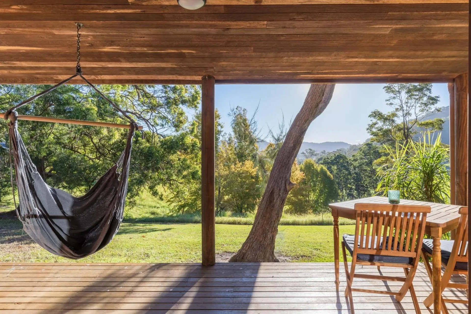 Patio in Friday Creek Retreat