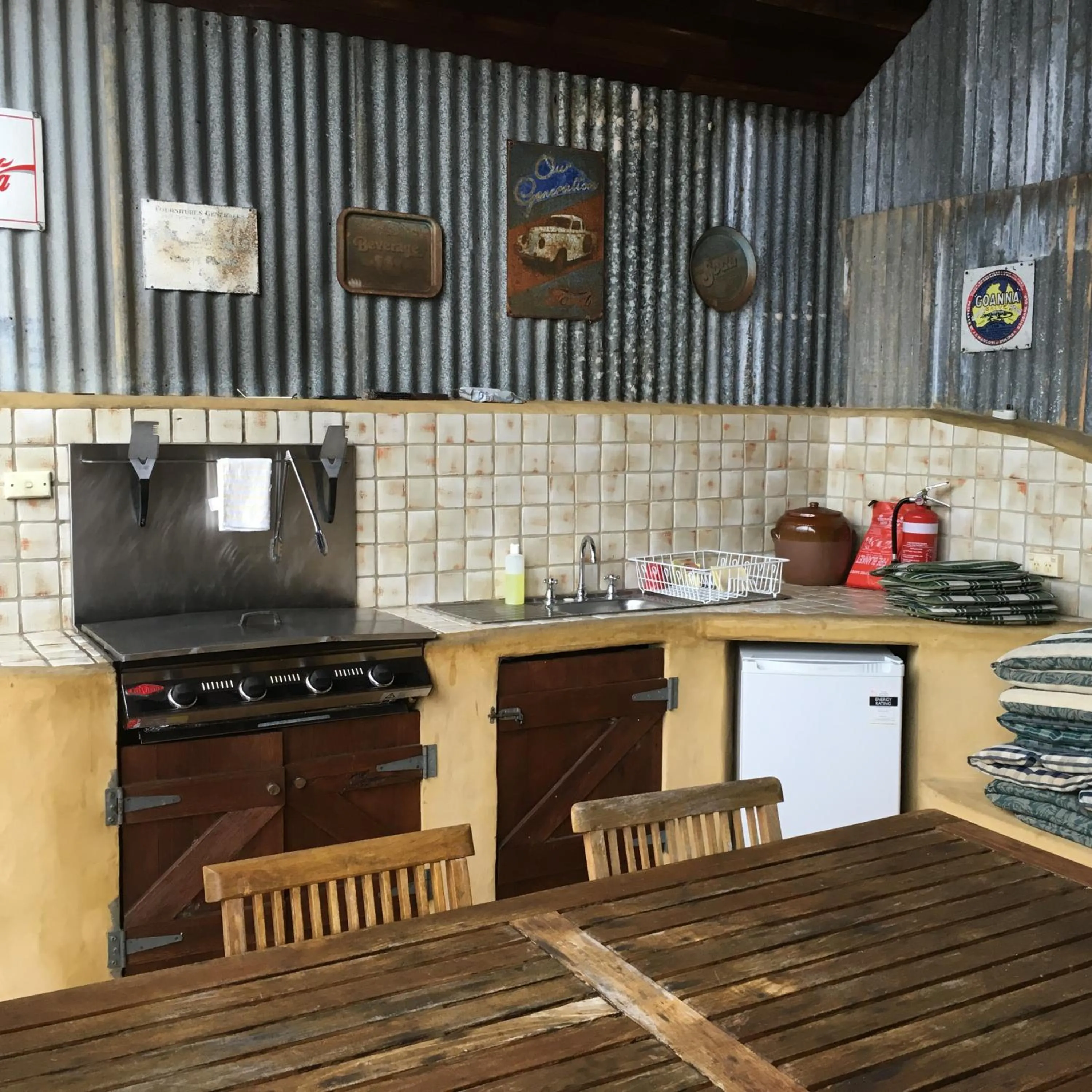 BBQ facilities in Friday Creek Retreat