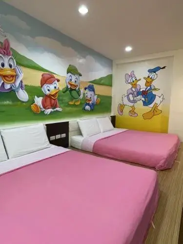 Queen Room with Two Queen Beds in Baisha Bay B&B Queen Room with Two Queen Beds in Baisha Bay B&B