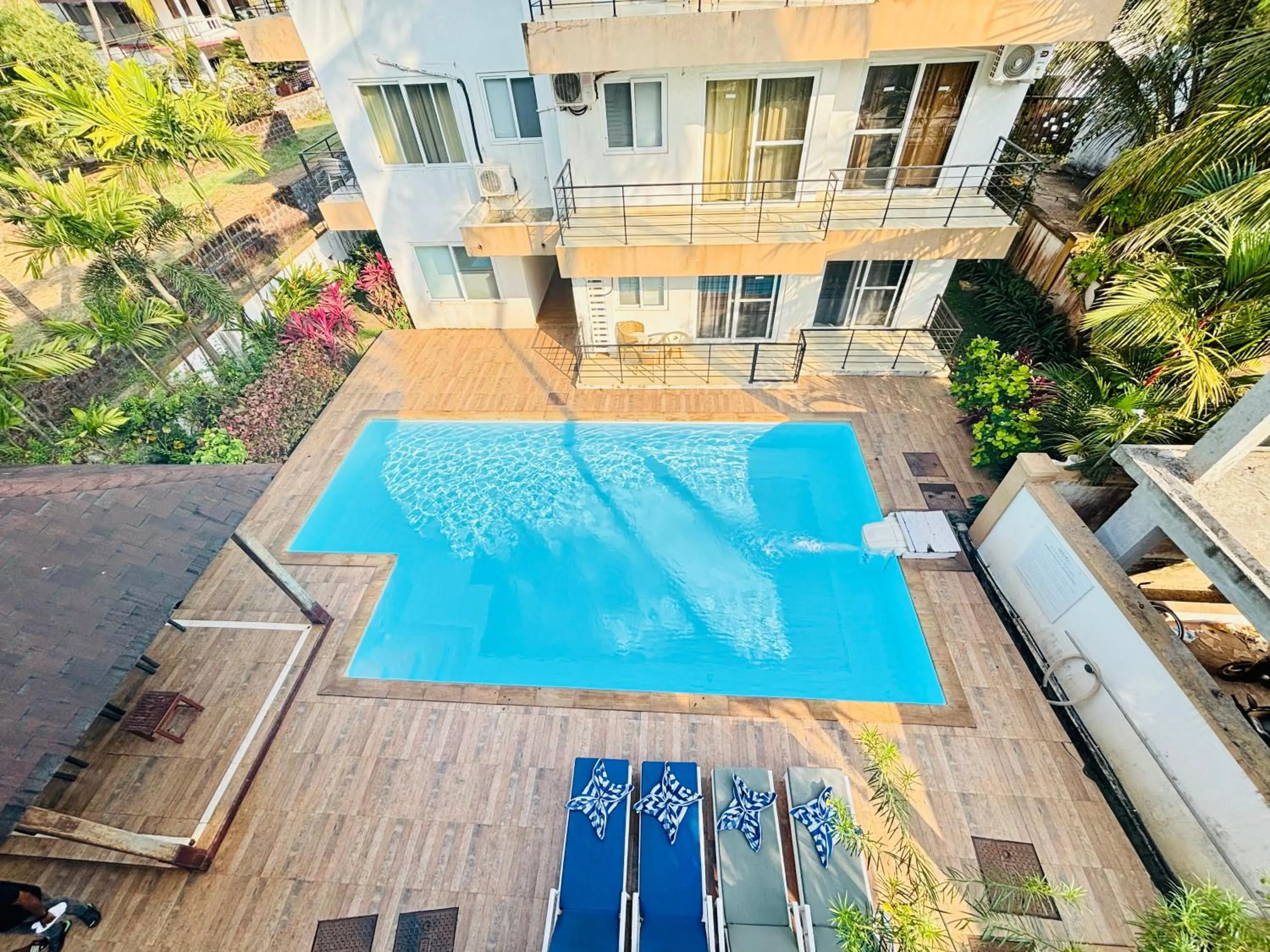 Swimming pool in Rainforest Enclave, Arpora - 10 mins to Baga beach