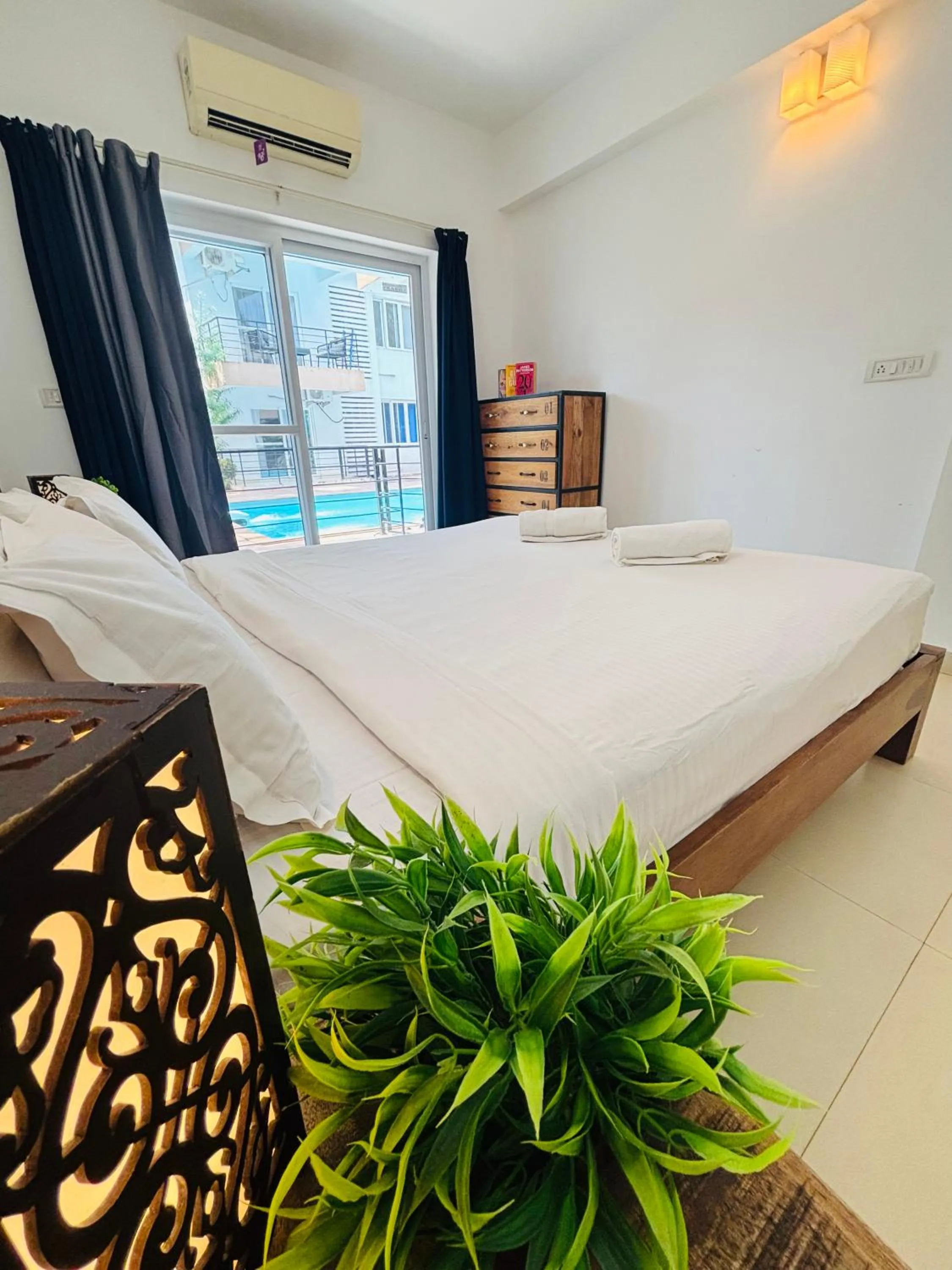 Bed in Rainforest Enclave, Arpora - 10 mins to Baga beach