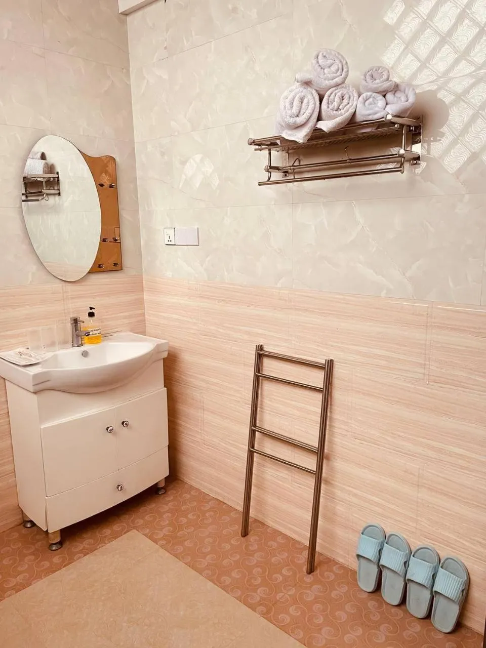 Bathroom in YAMA HOTEL & ROOFTOP BAR