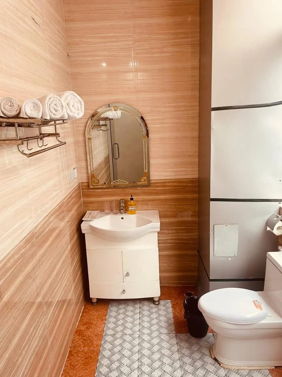 Bathroom in YAMA HOTEL & ROOFTOP BAR