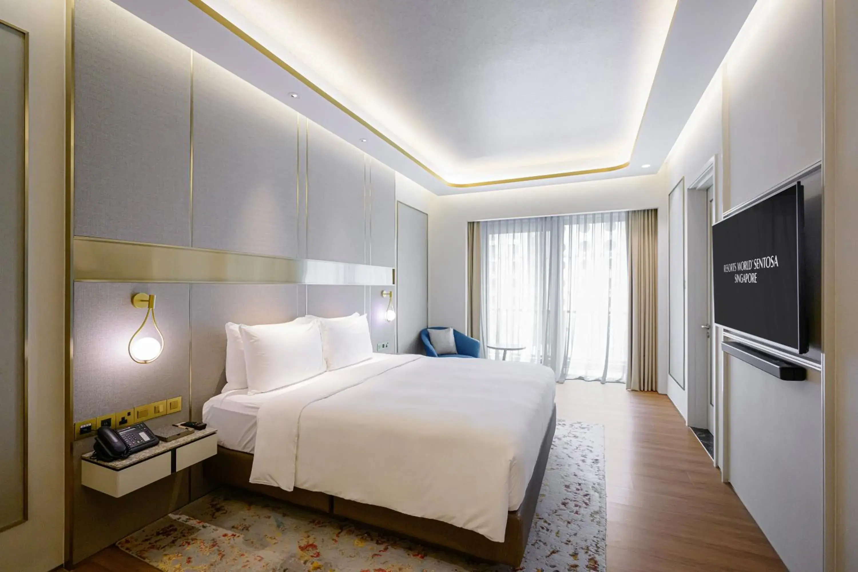 Bed in Resorts World Sentosa - Crockfords Tower Bed in Resorts World Sentosa - Crockfords Tower