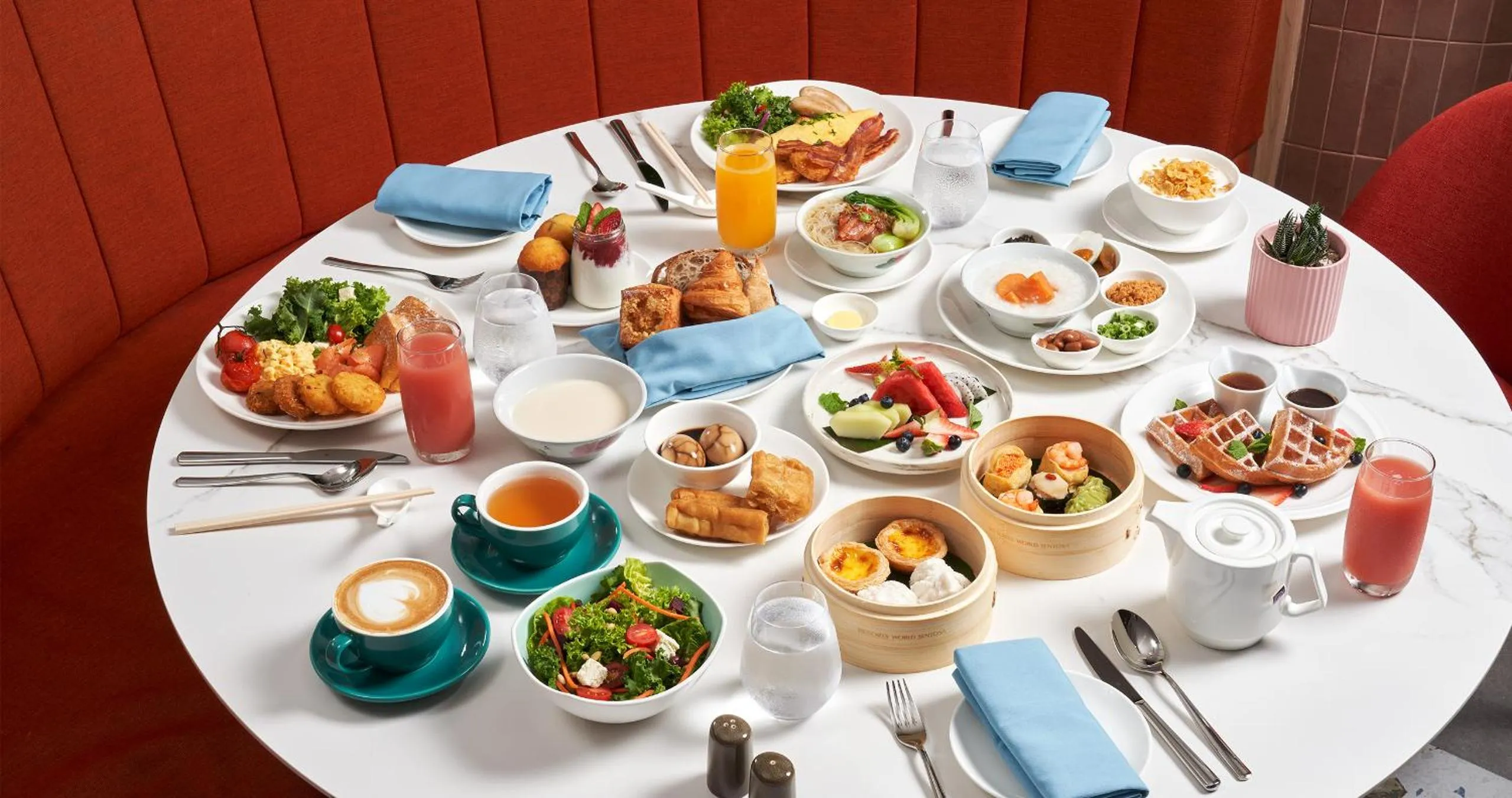 Breakfast in Resorts World Sentosa - Crockfords Tower