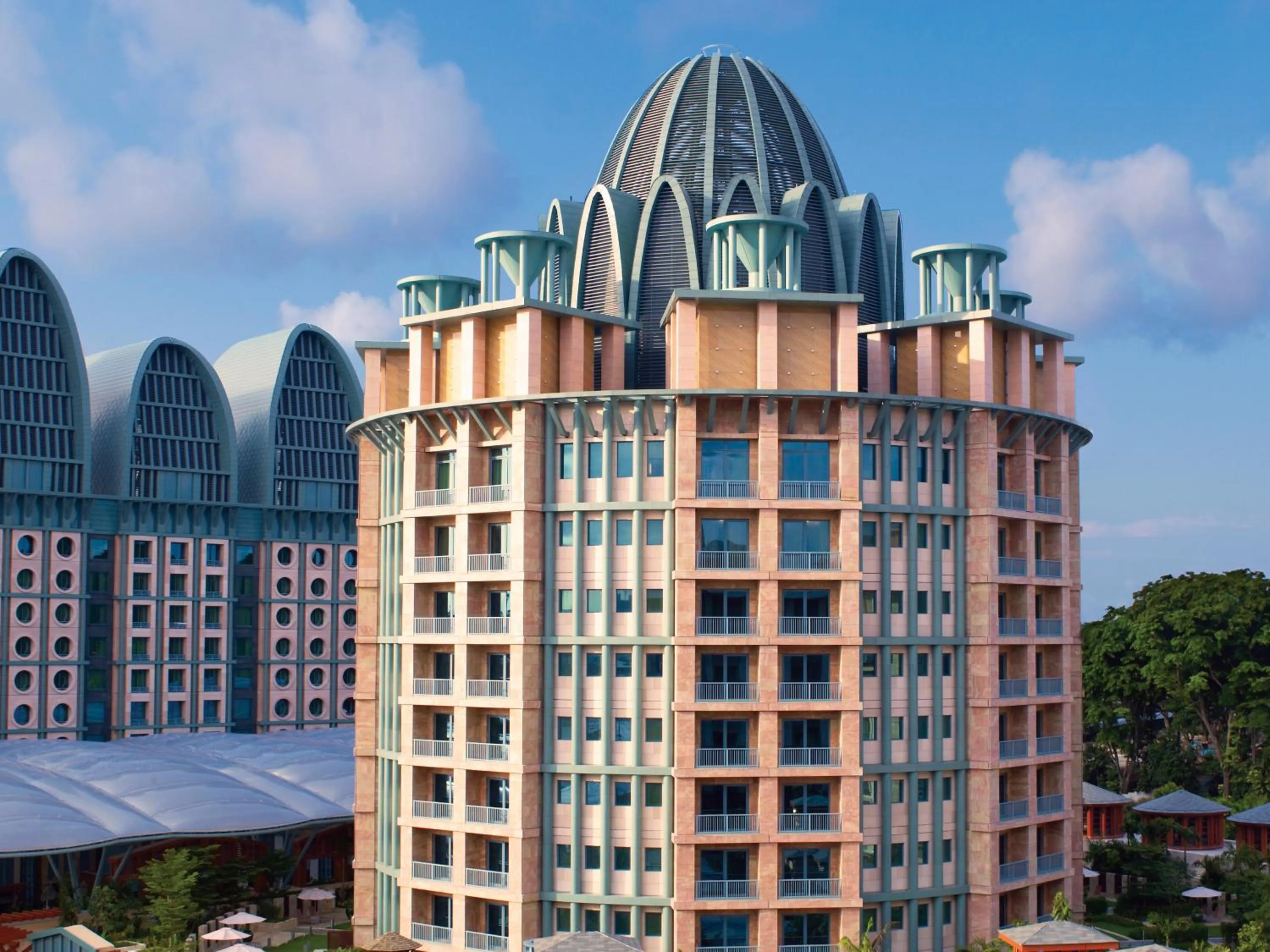 Property building in Resorts World Sentosa - Crockfords Tower