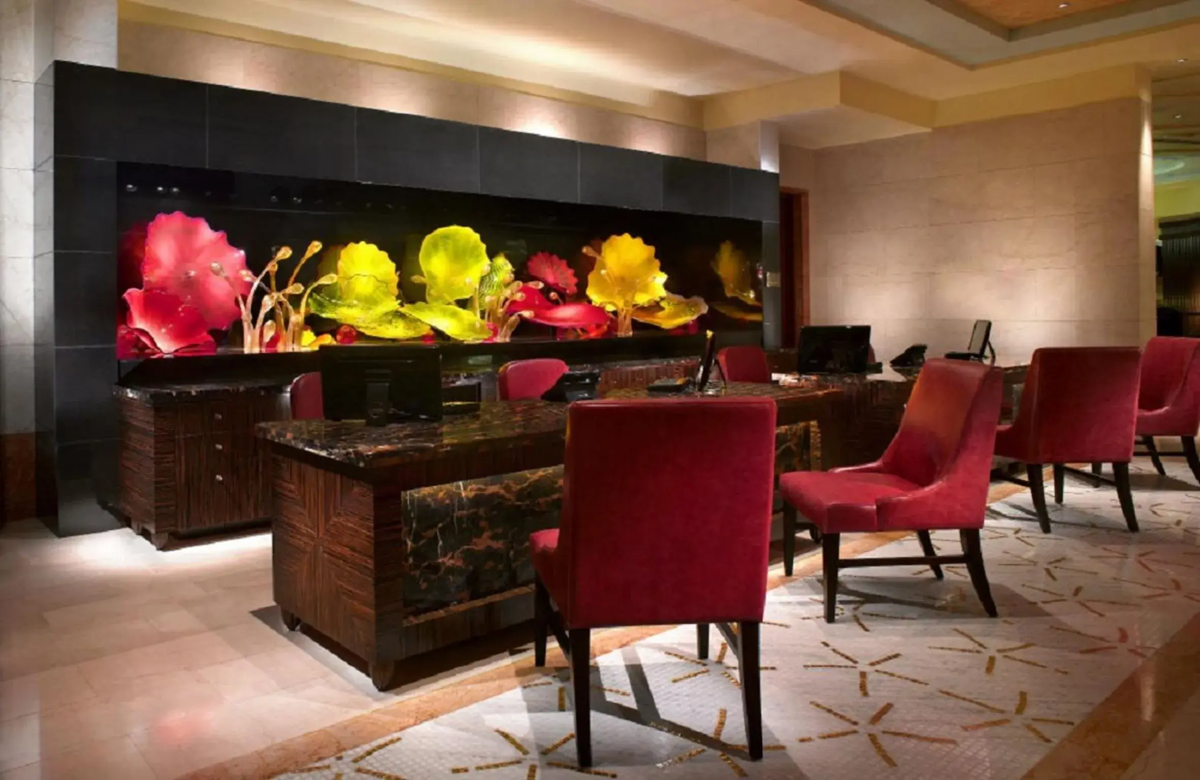 Lobby or reception in Resorts World Sentosa - Crockfords Tower Lobby or reception in Resorts World Sentosa - Crockfords Tower