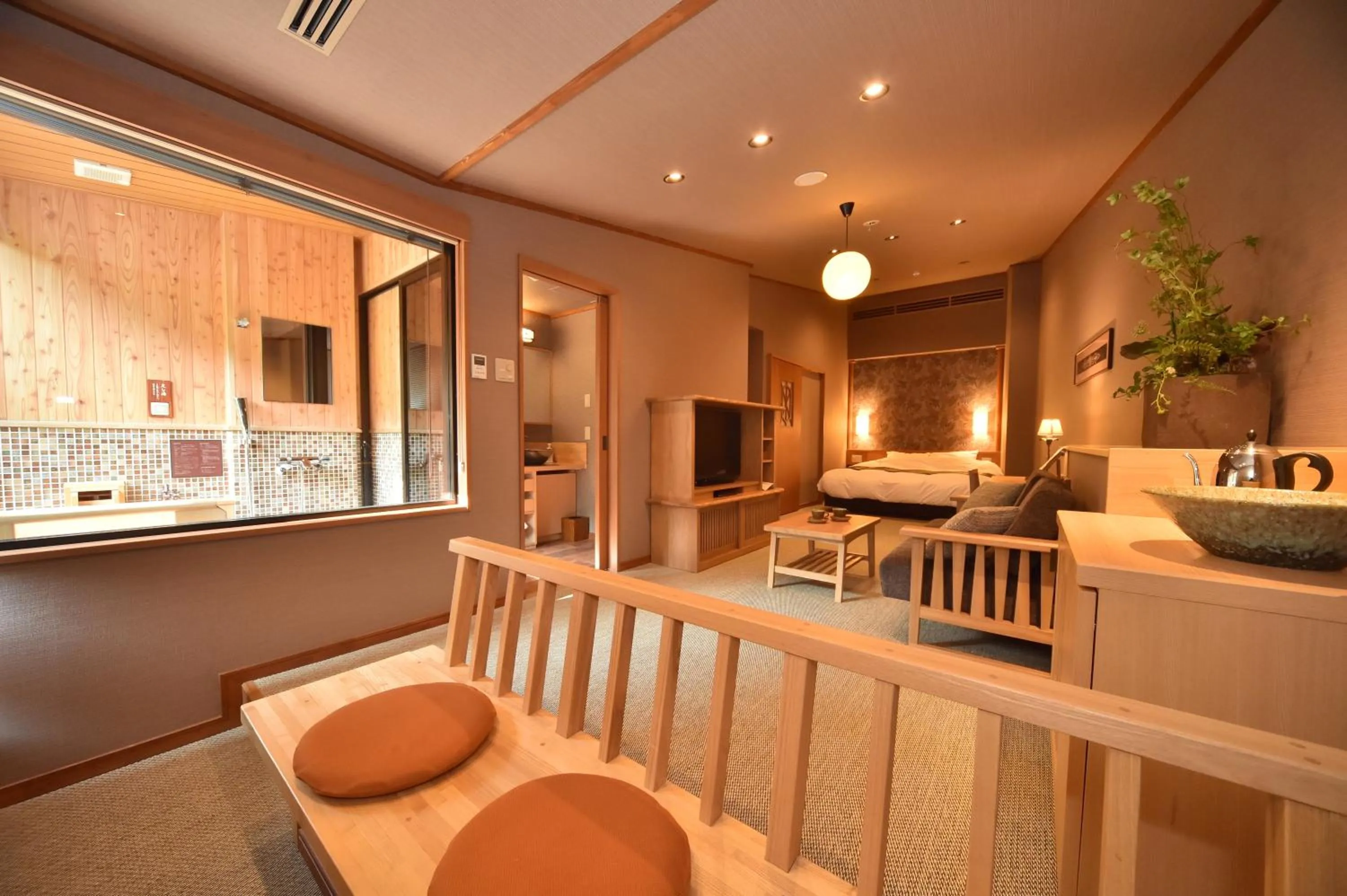 Living room in La Vista Akangawa