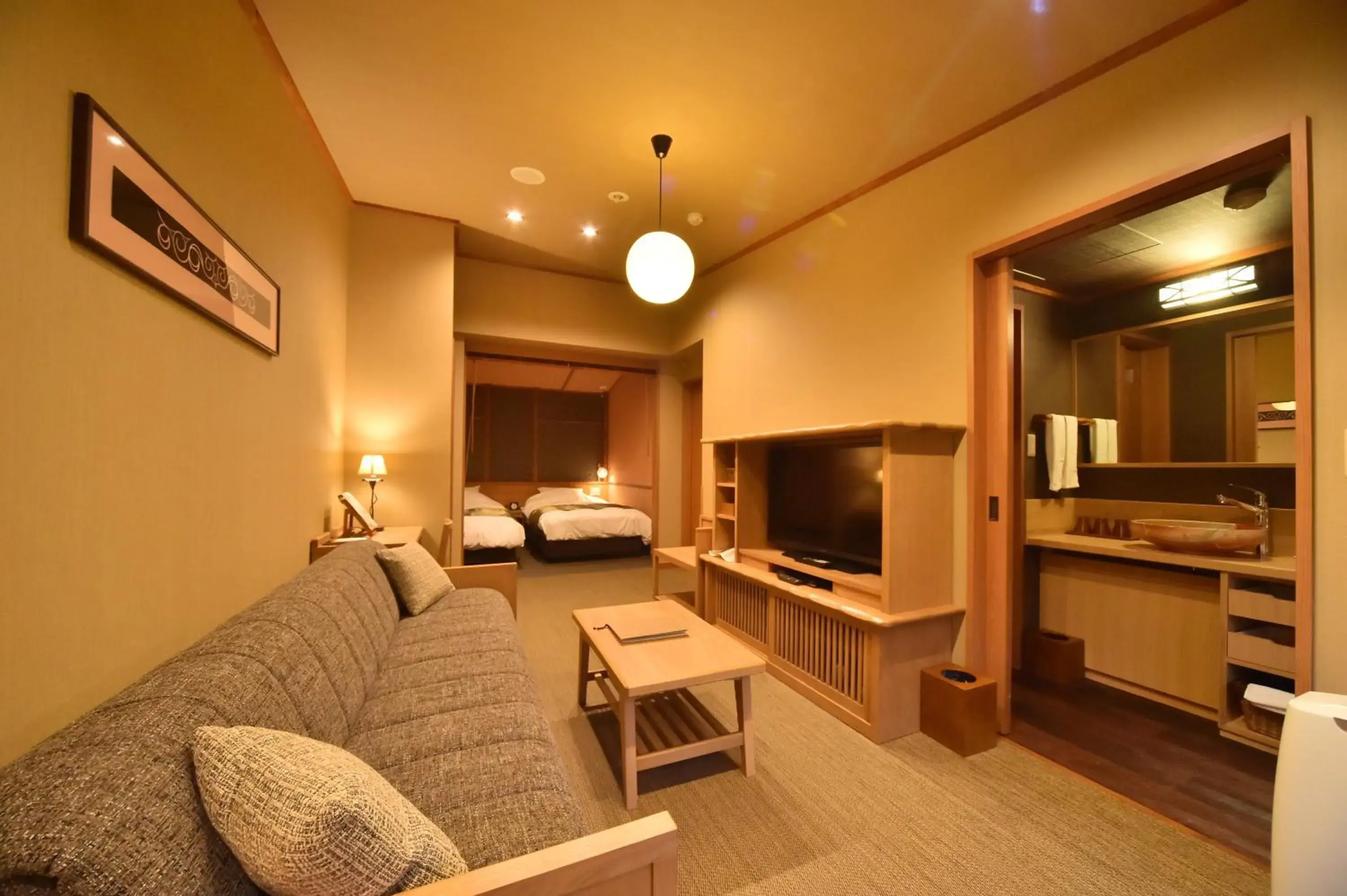 Living room in La Vista Akangawa Living room in La Vista Akangawa