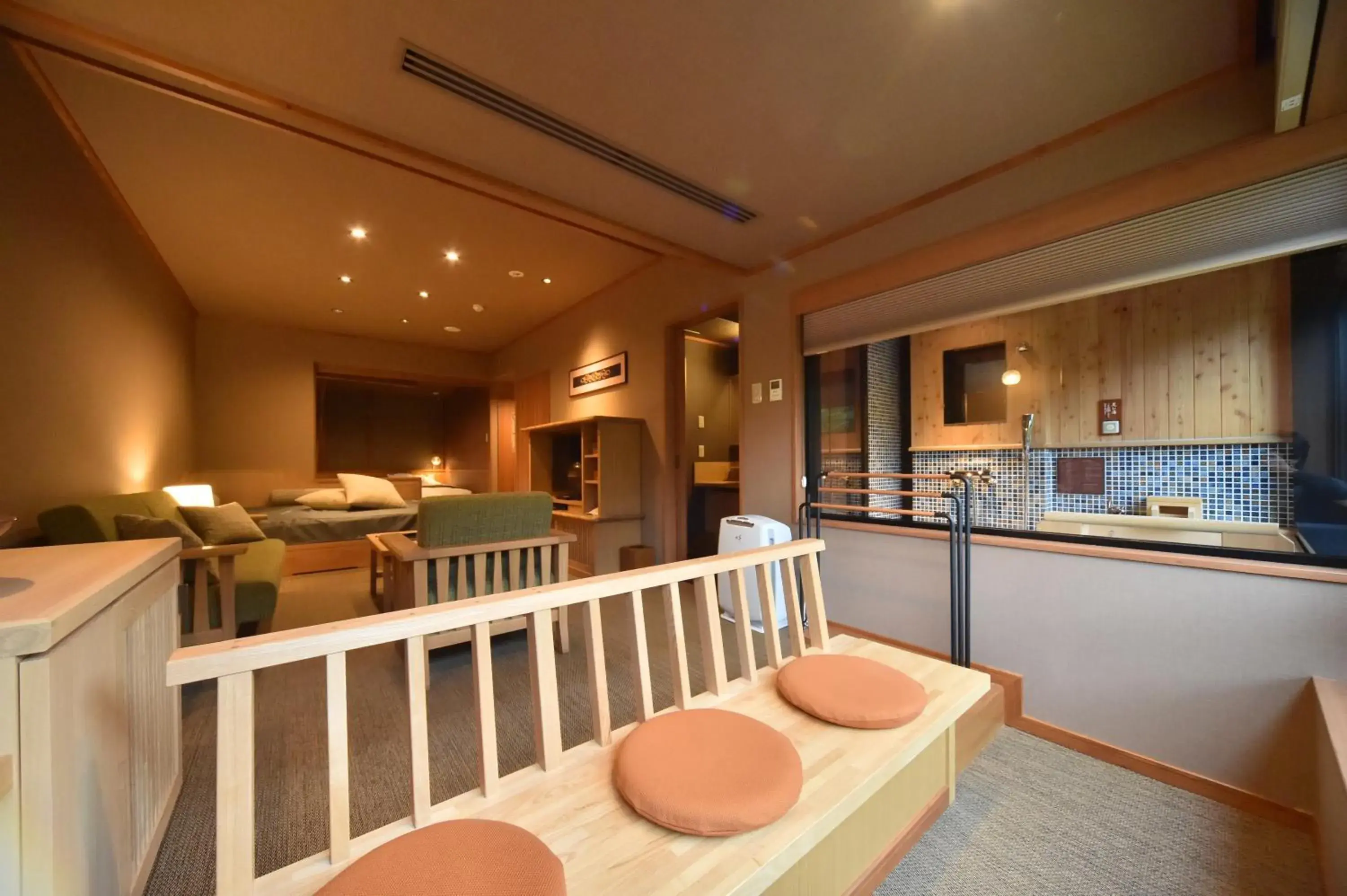 Living room in La Vista Akangawa Living room in La Vista Akangawa