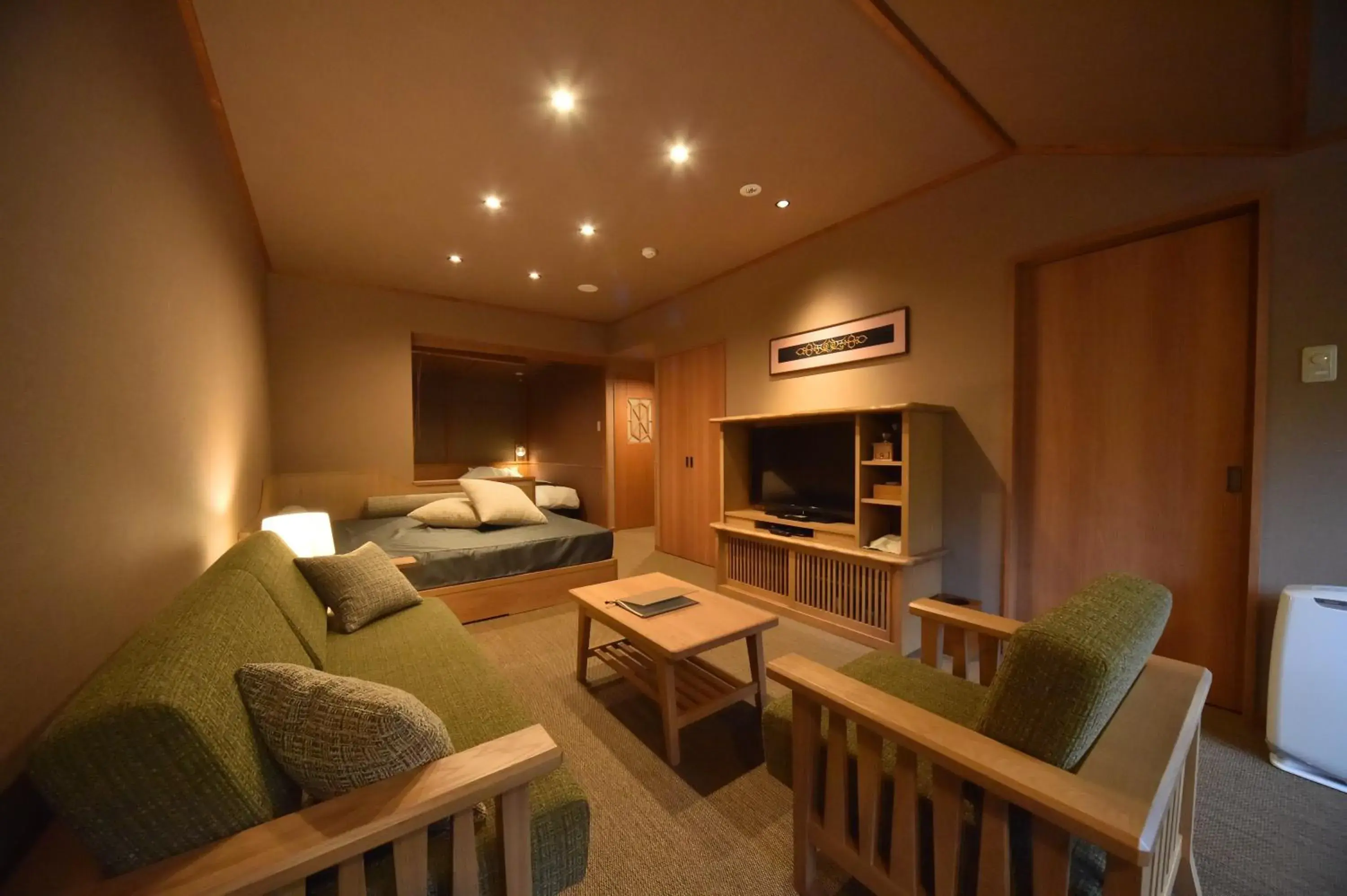 Photo of the whole room, Bed in La Vista Akangawa Photo of the whole room, Bed in La Vista Akangawa