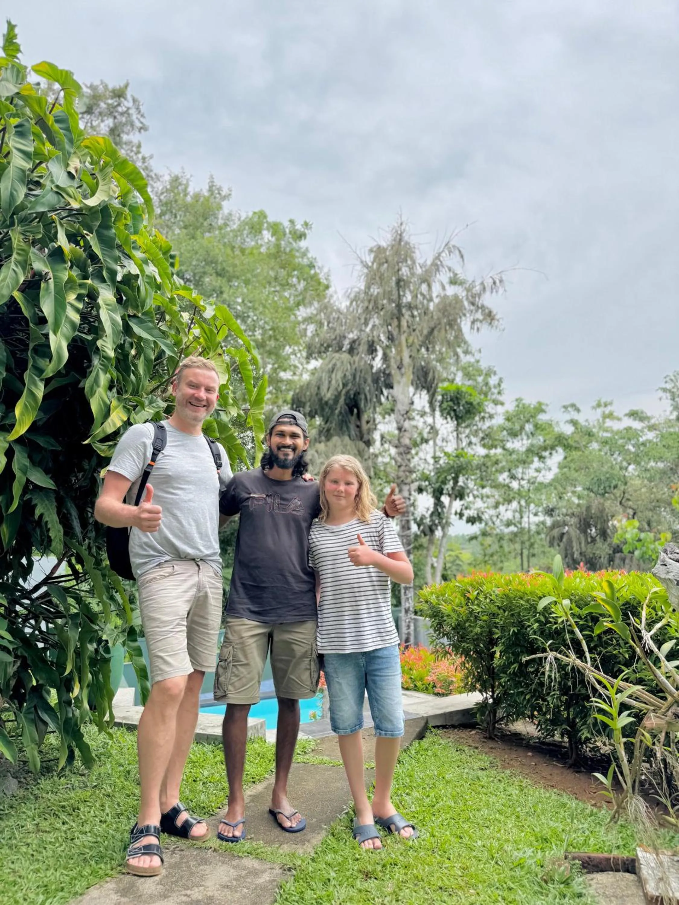 Guests in Green Hill Paradise Villa