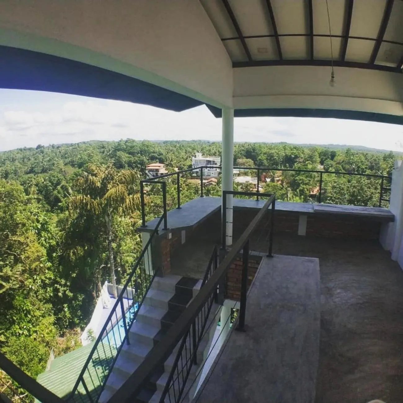 Balcony/Terrace in Green Hill Paradise Villa