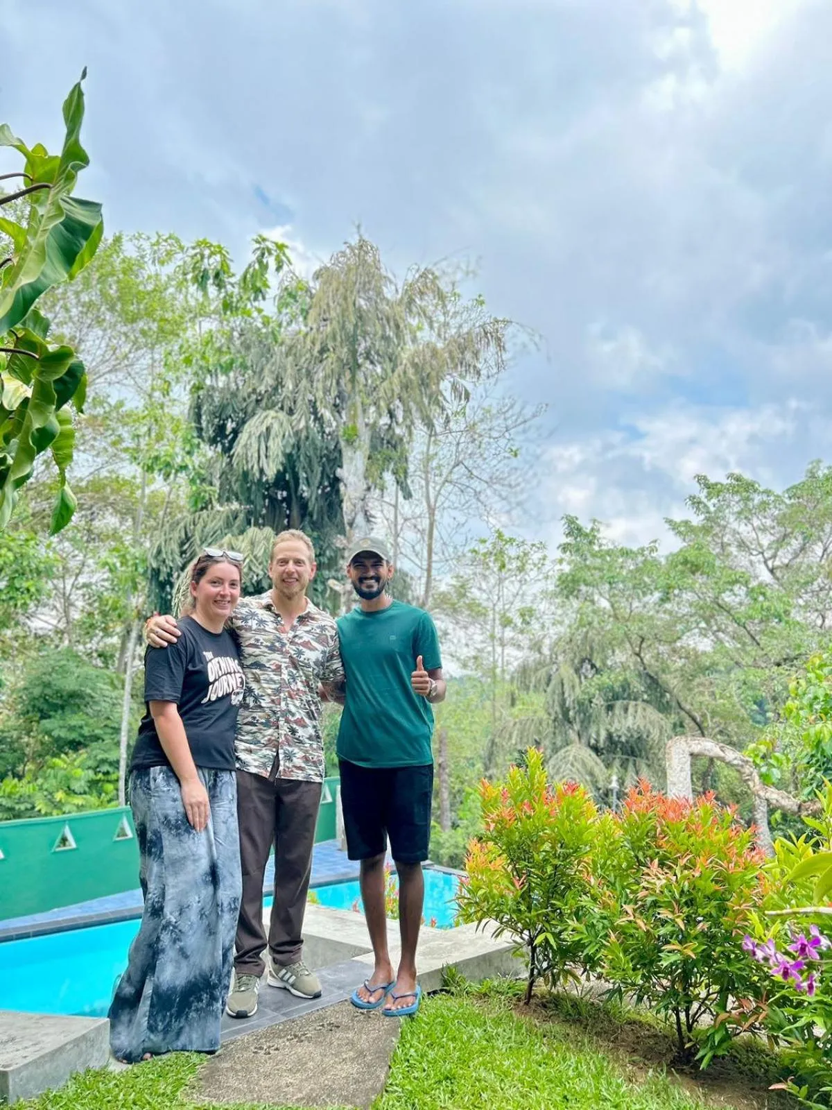 Guests in Green Hill Paradise Villa