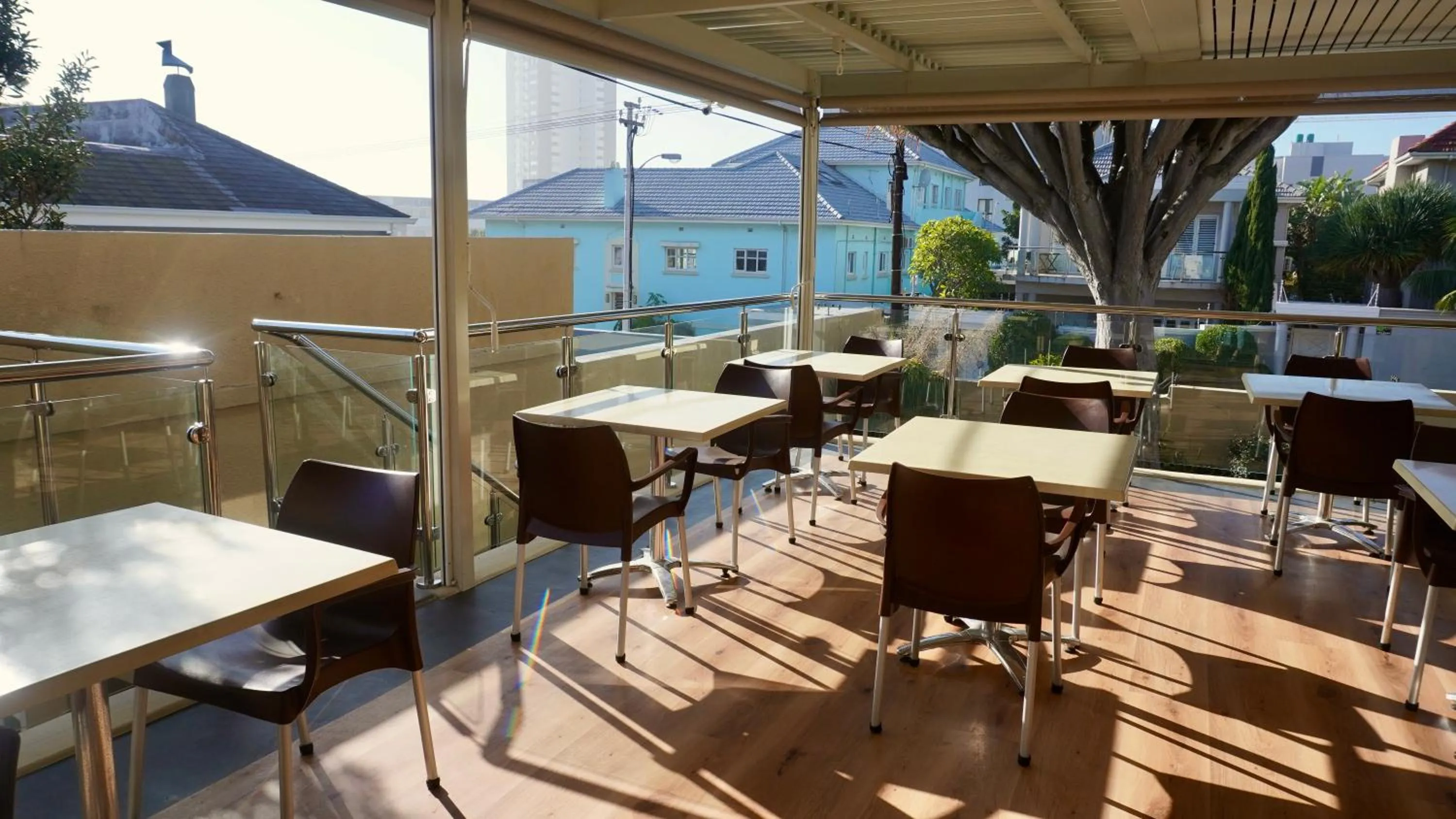 Patio in Sundown Manor Guest House