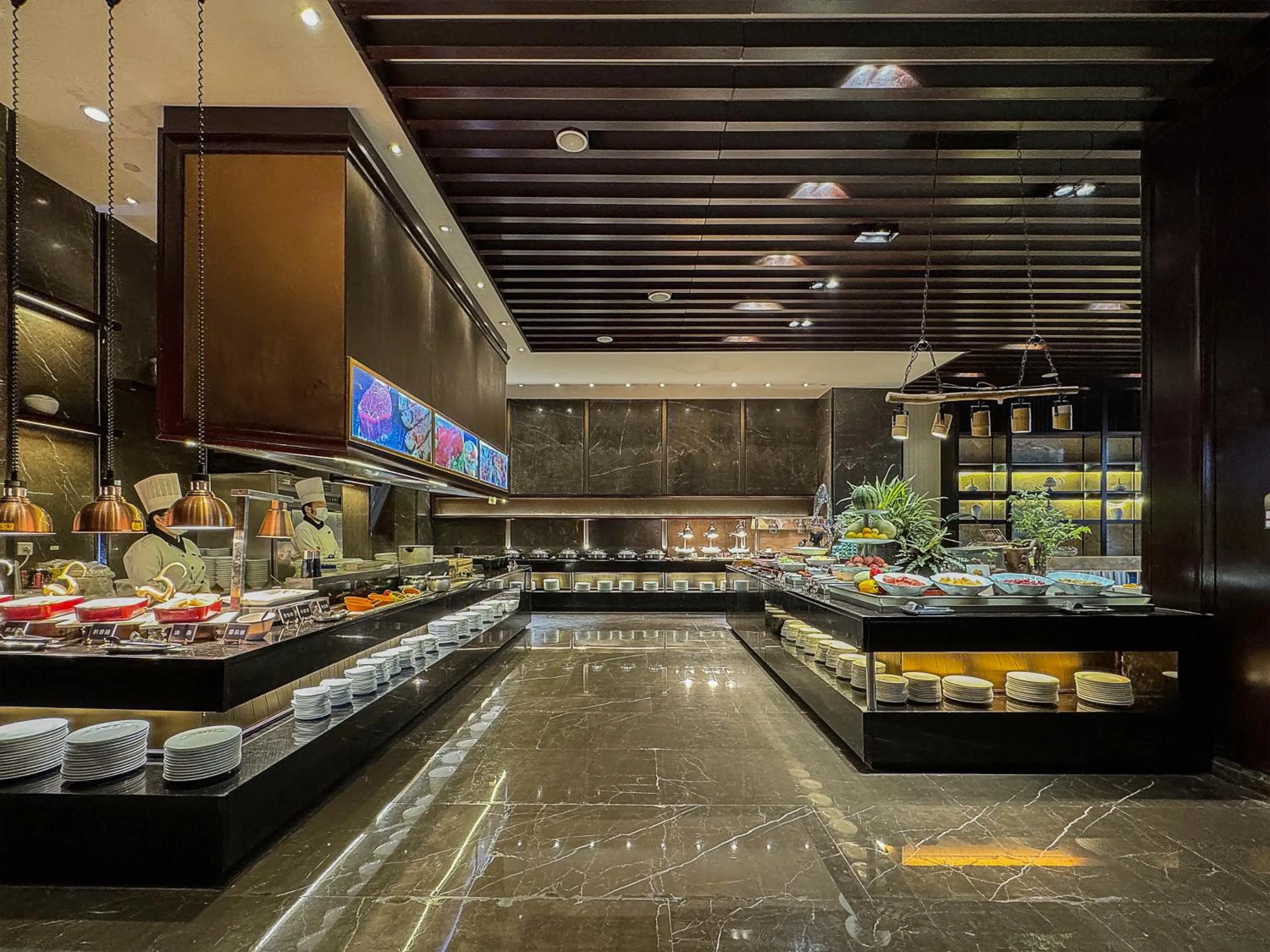 Restaurant/places to eat in SSAW Boutique Hotel Tonglu World Trade