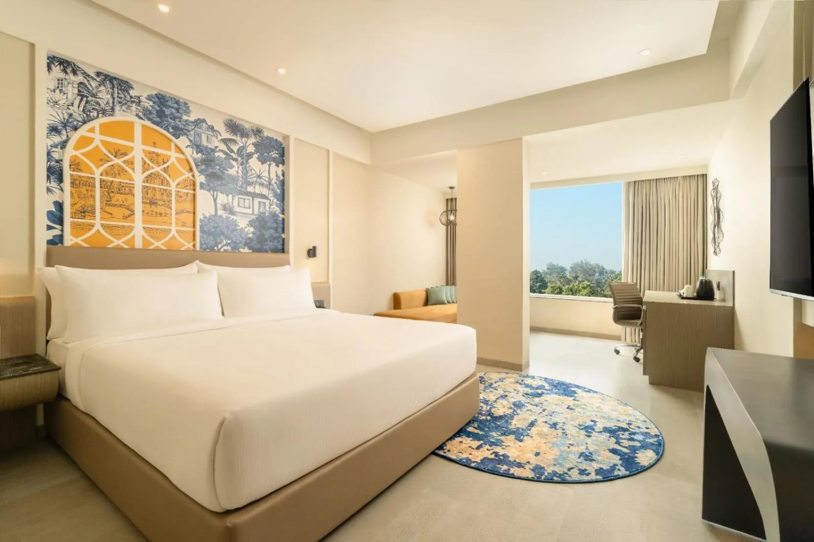 Bed in Hilton Garden Inn Goa Calangute