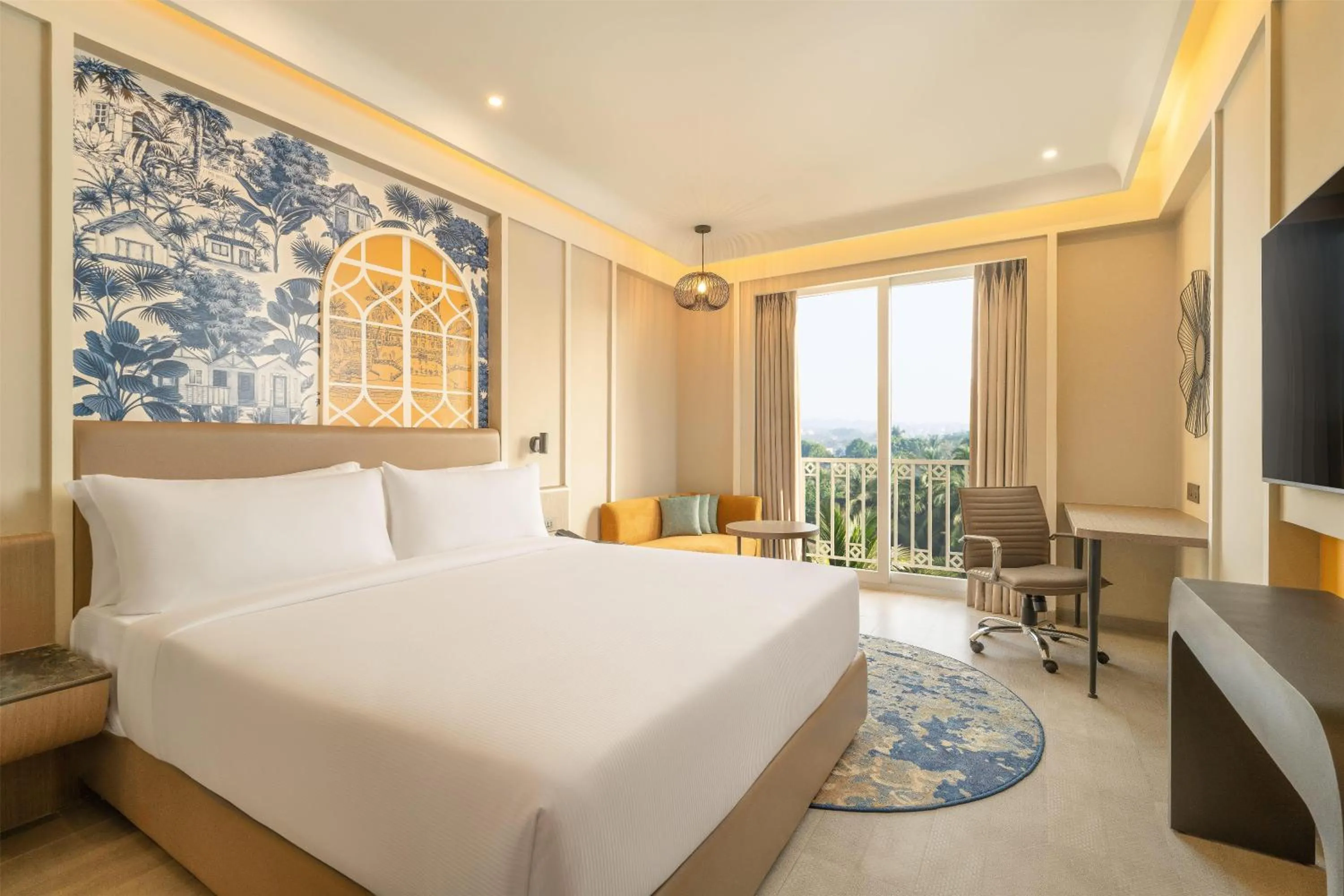 Bed in Hilton Garden Inn Goa Calangute