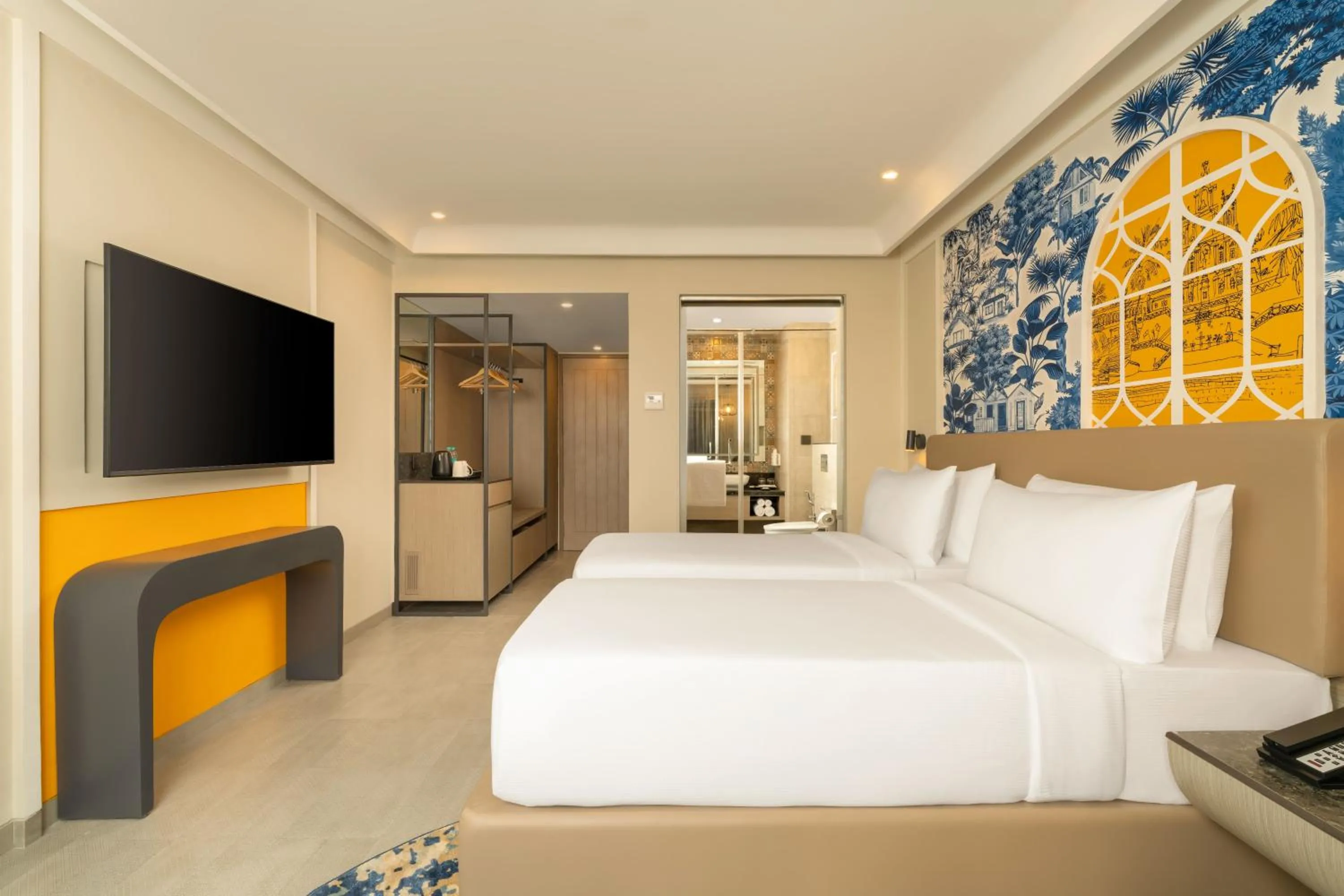 Bed in Hilton Garden Inn Goa Calangute