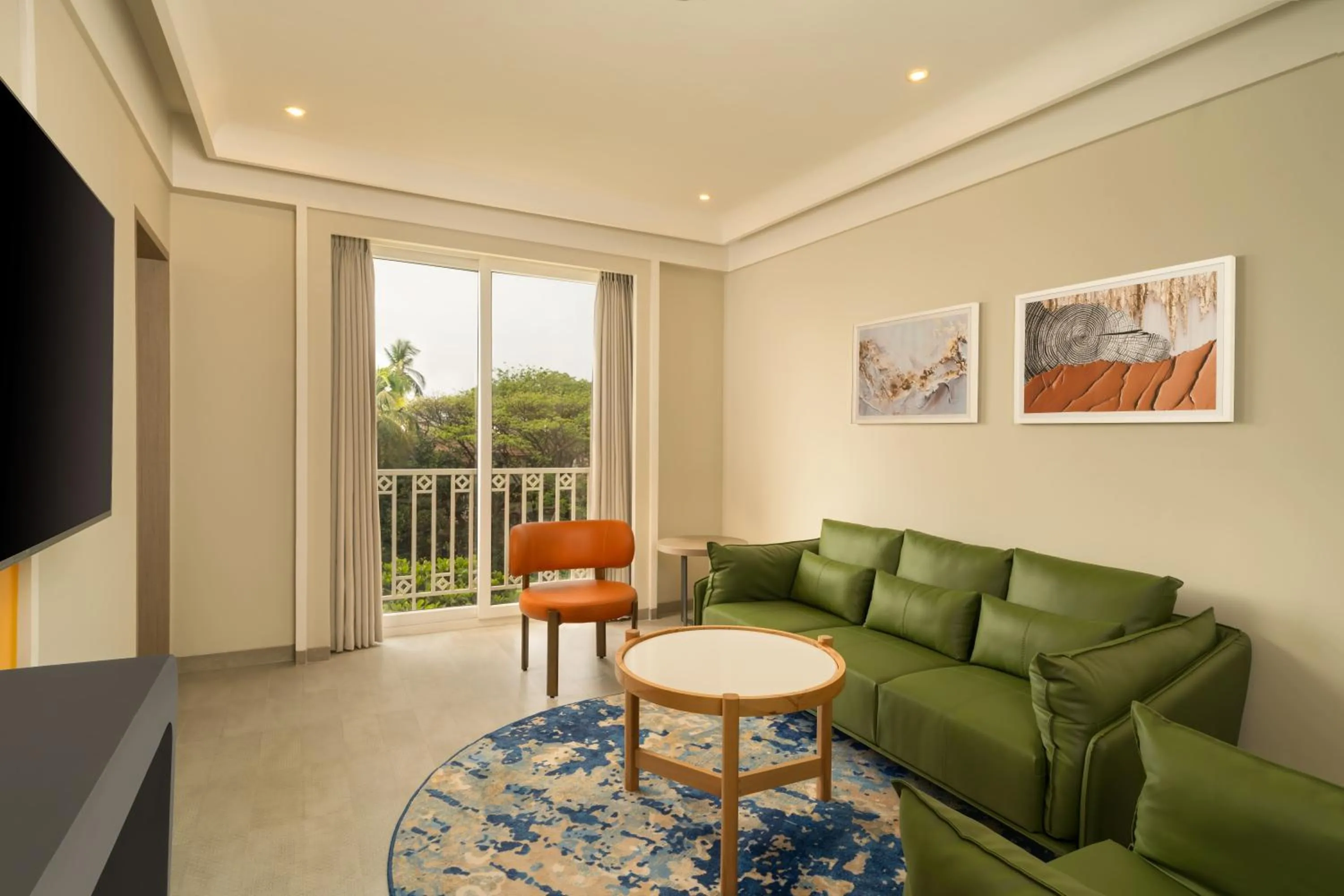 Living room in Hilton Garden Inn Goa Calangute