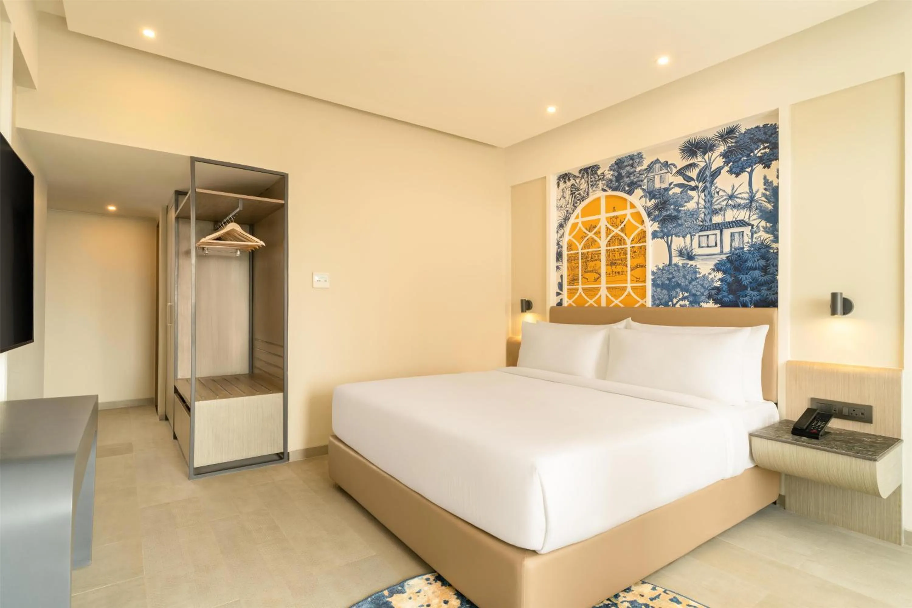 Bed in Hilton Garden Inn Goa Calangute