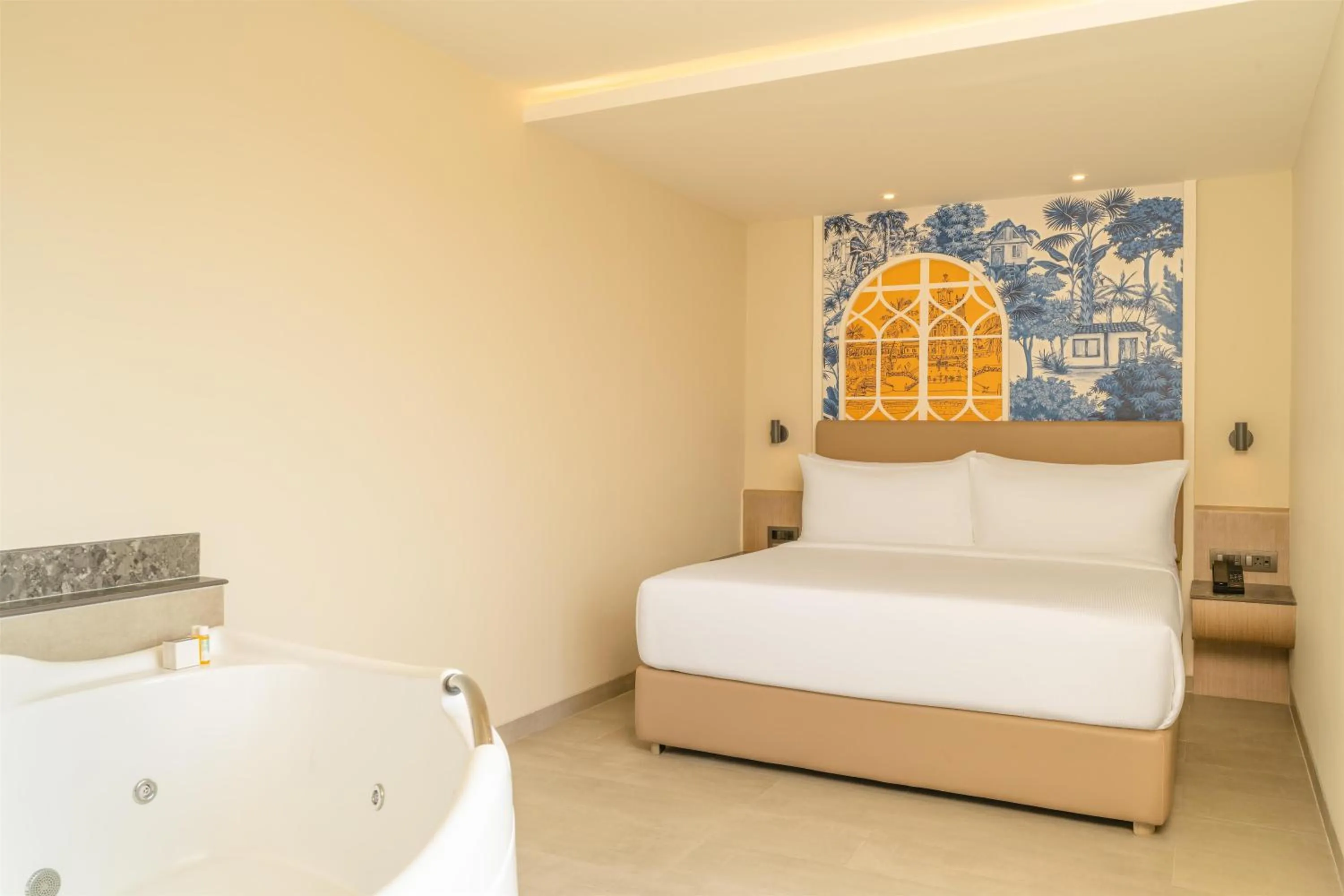 Bed in Hilton Garden Inn Goa Calangute