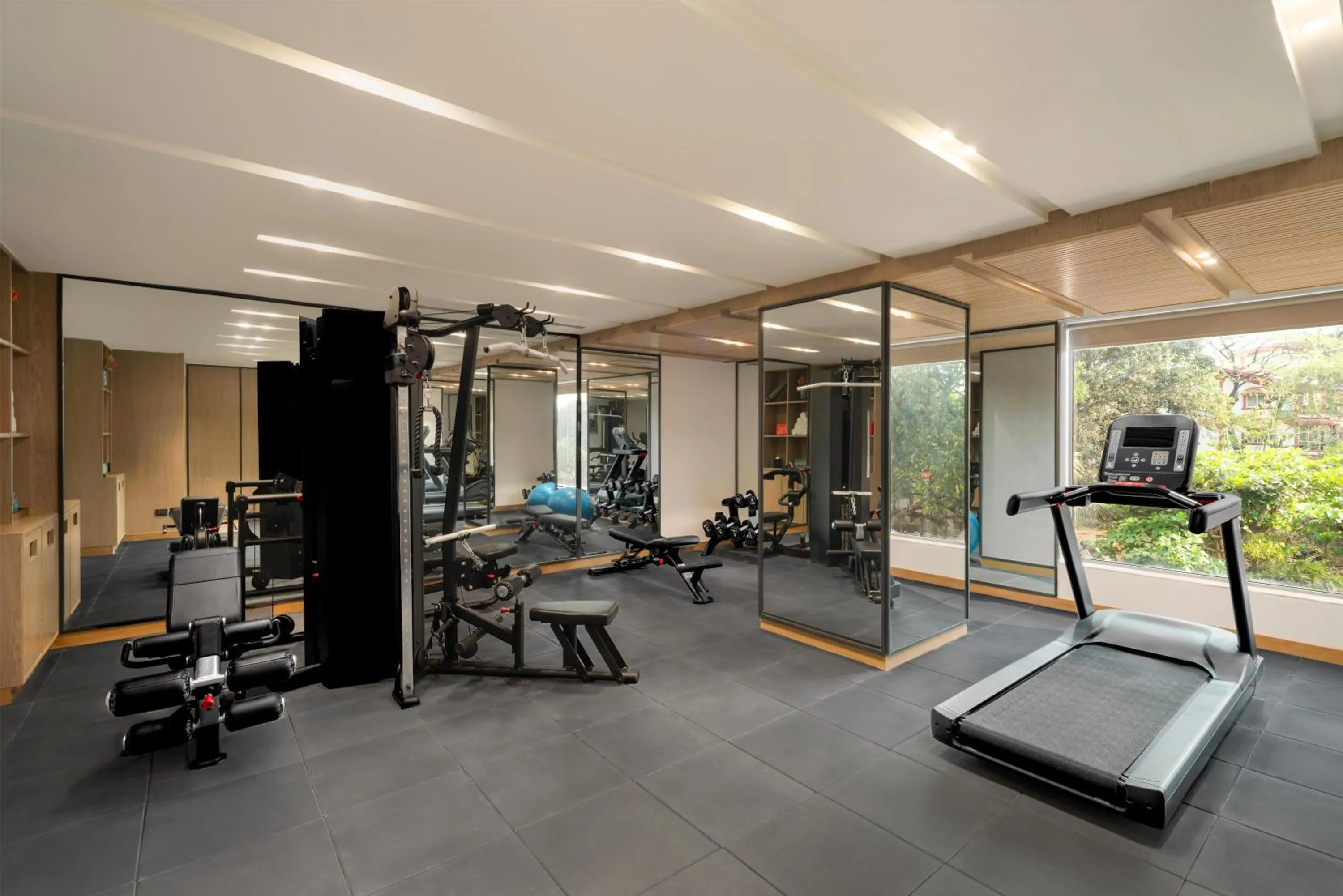 Fitness centre/facilities in Hilton Garden Inn Goa Calangute