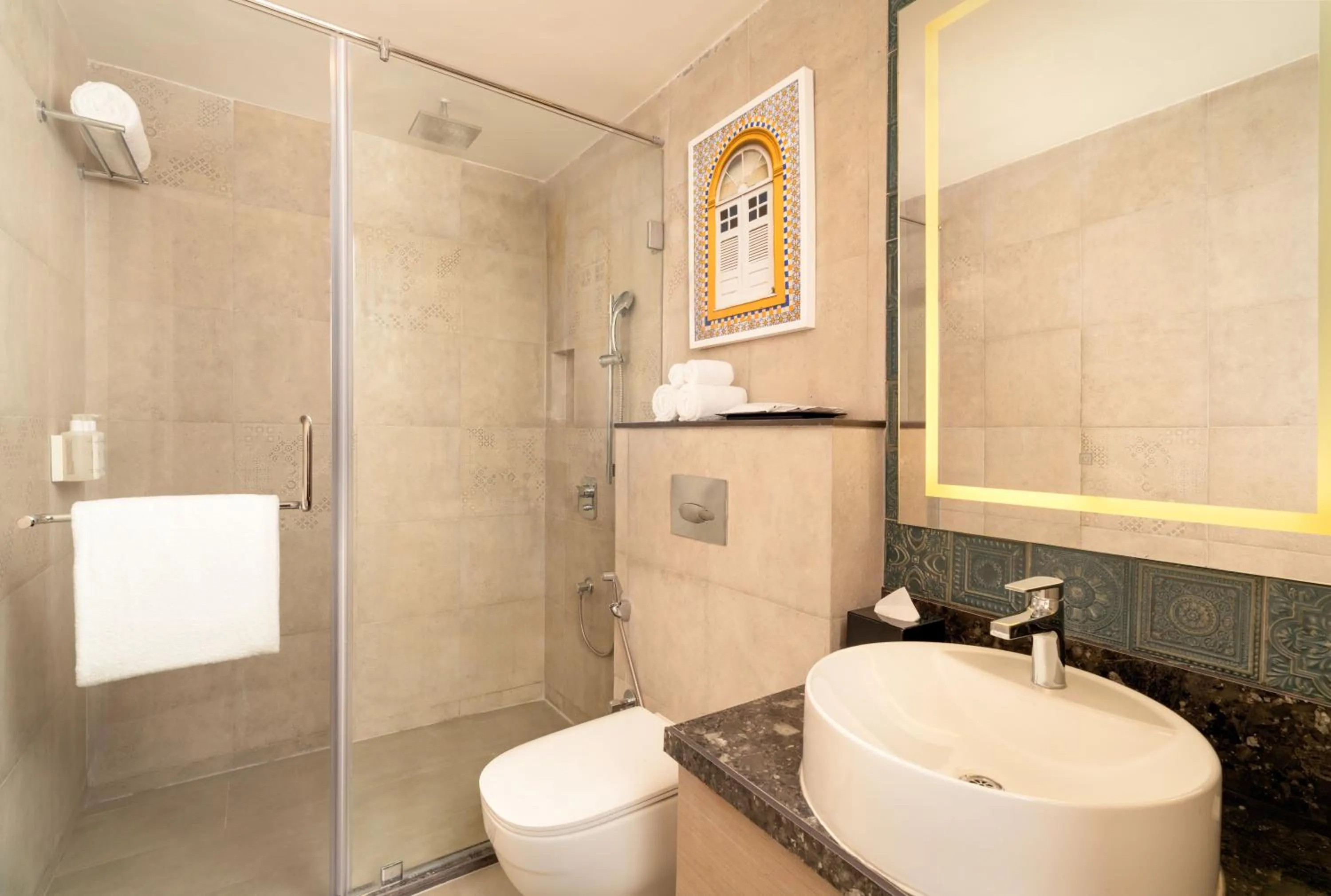 Toilet in Hilton Garden Inn Goa Calangute