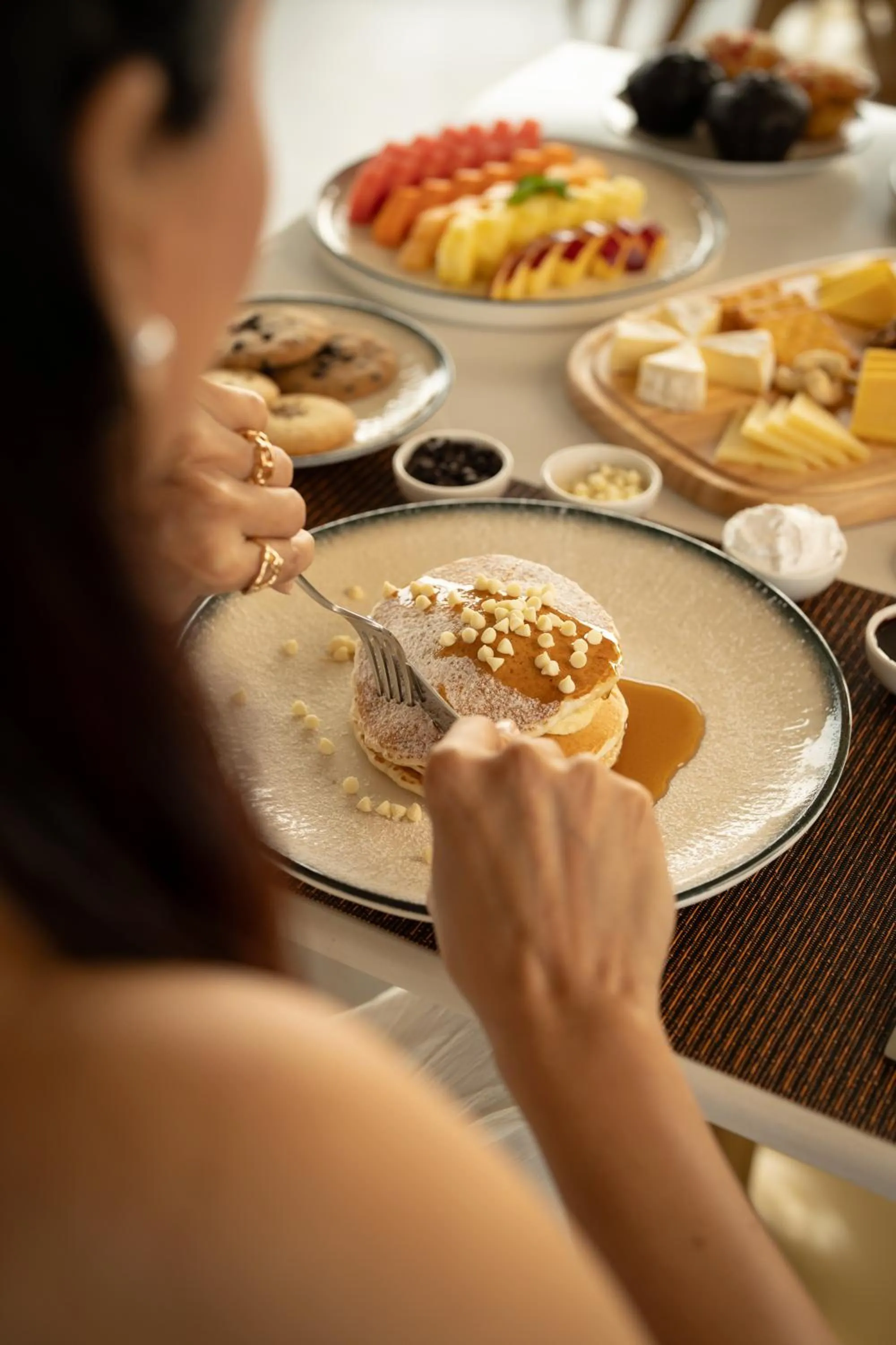 Breakfast in Hilton Garden Inn Goa Calangute