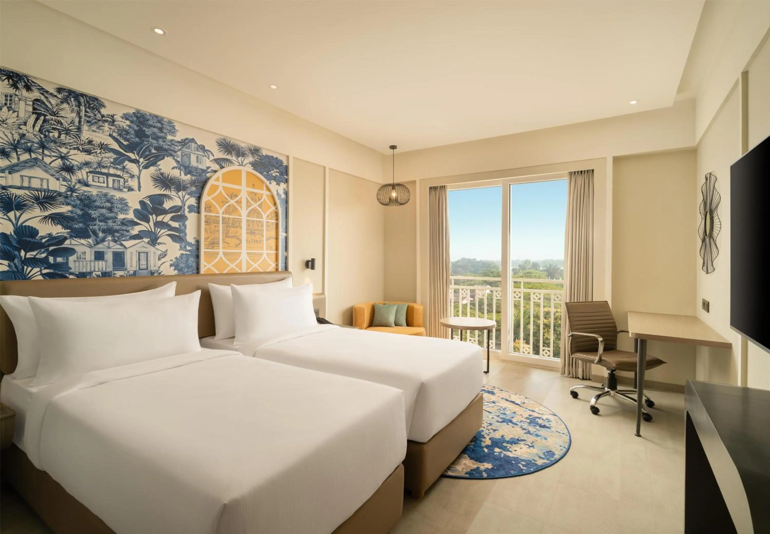 Bed in Hilton Garden Inn Goa Calangute