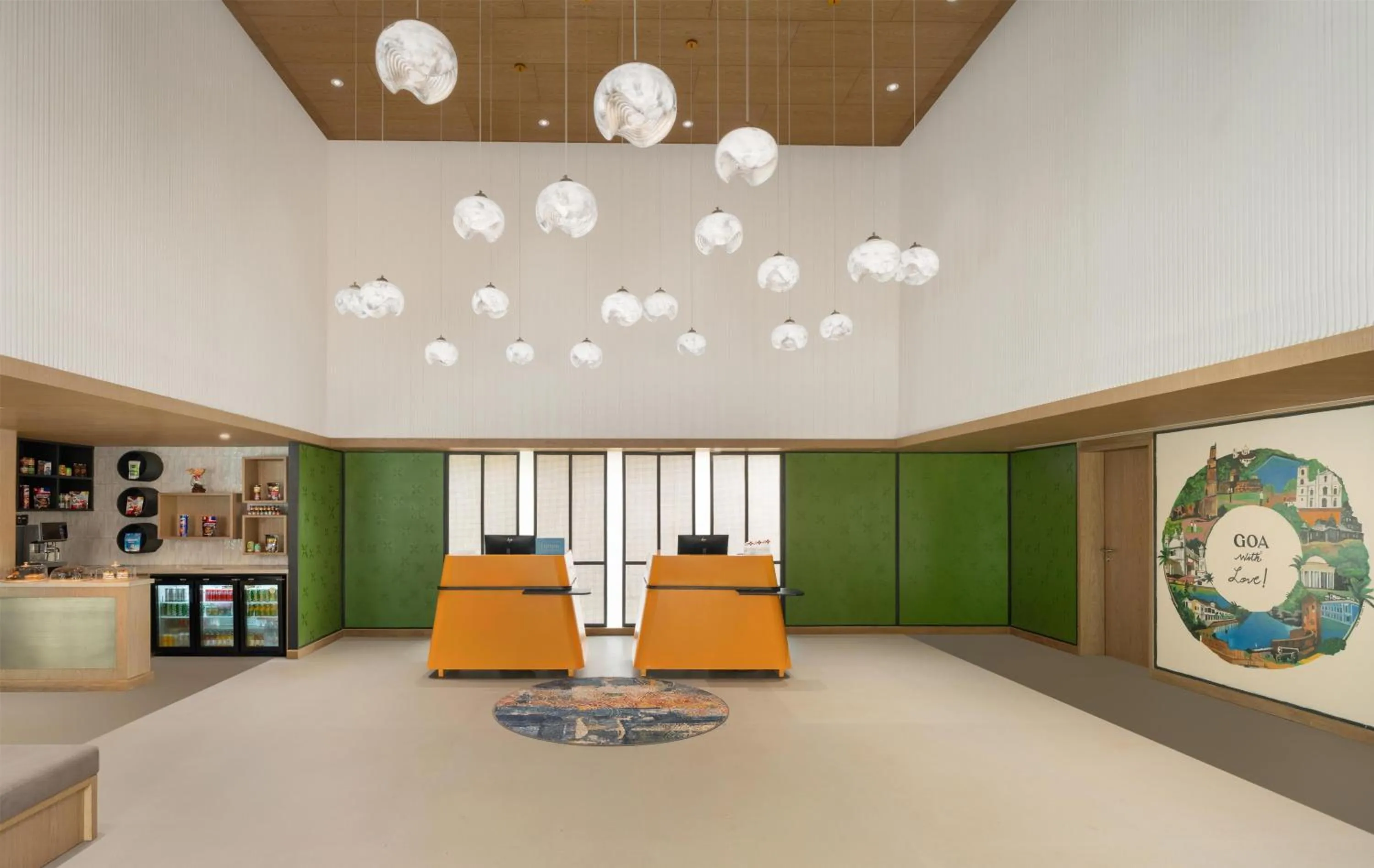 Lobby or reception in Hilton Garden Inn Goa Calangute
