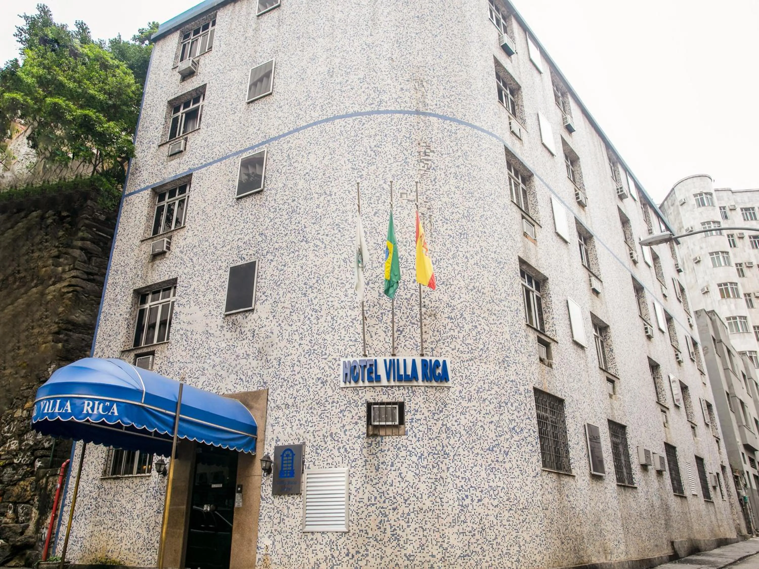 Facade/entrance in Hotel Villa Rica